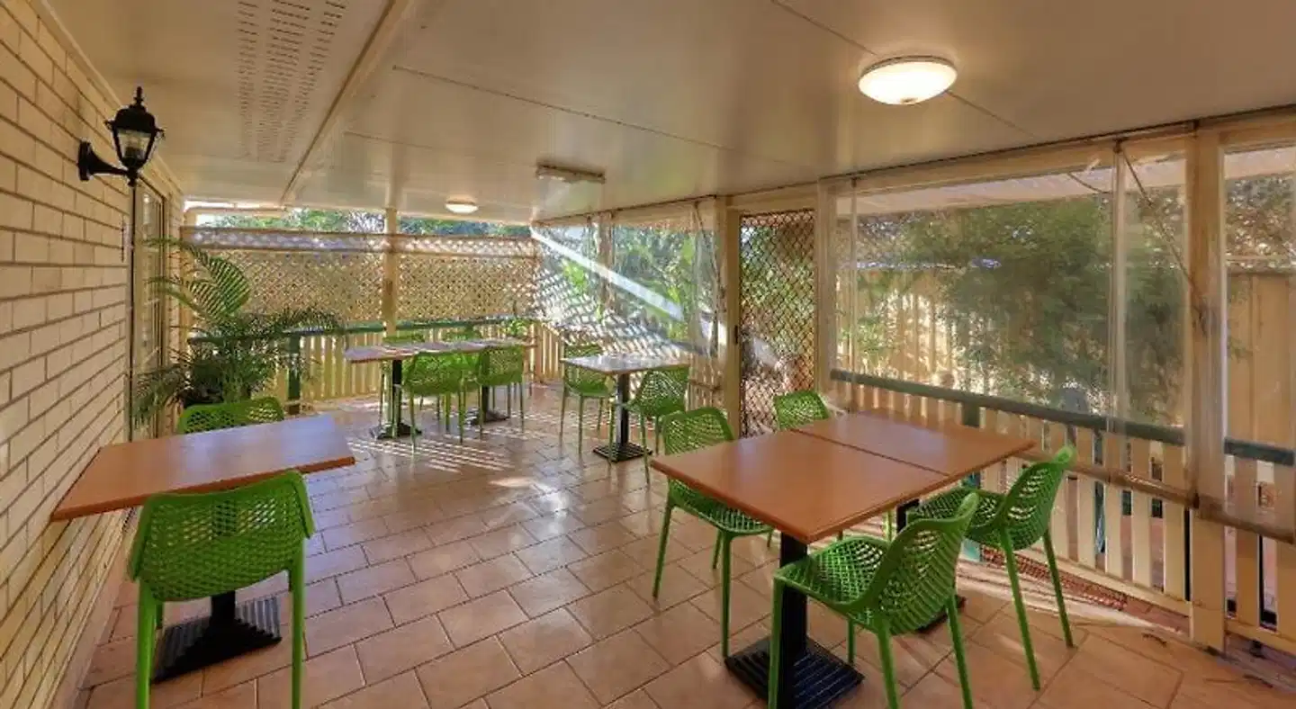 Riverland Motor Inn Terrasse