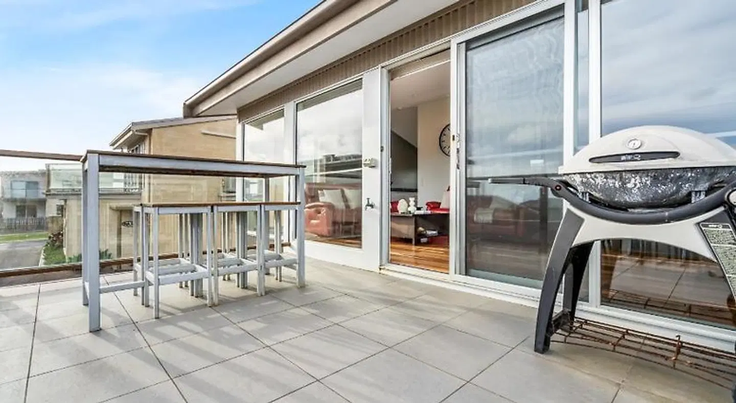 Tides Apartments Port Fairy Terrasse