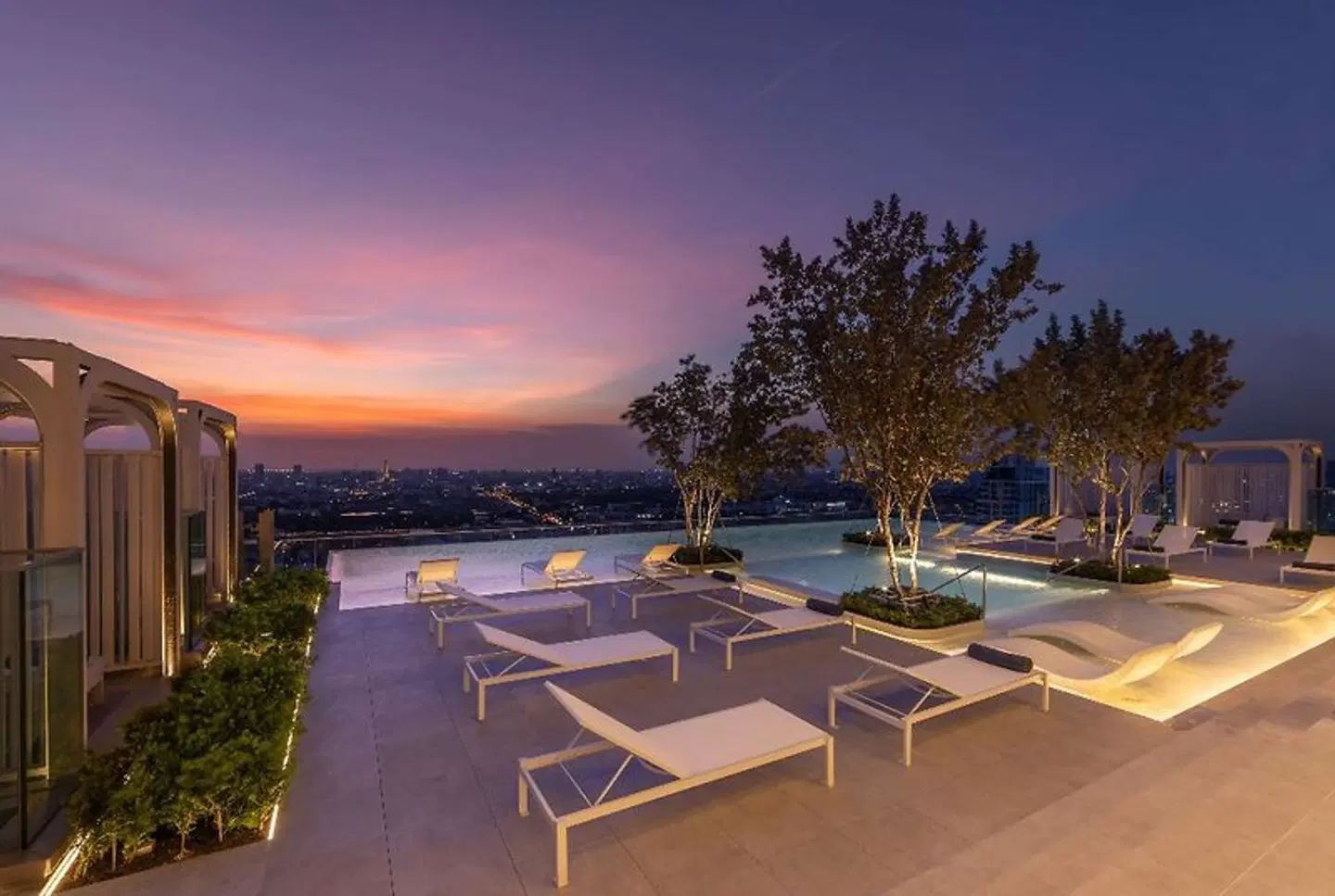 Eastin Grand Hotel Phayathai Terrasse