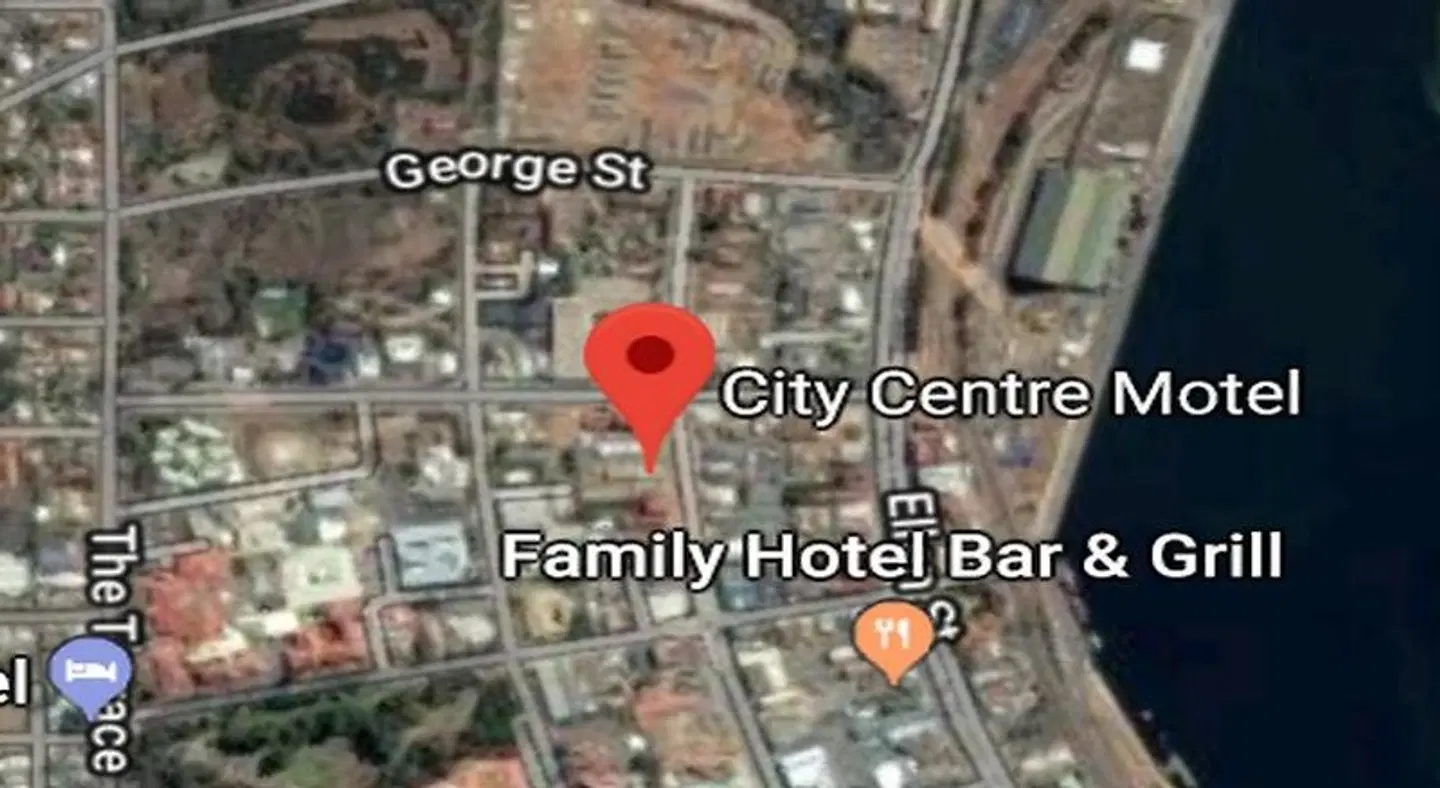 City Centre Motel Landkarte
