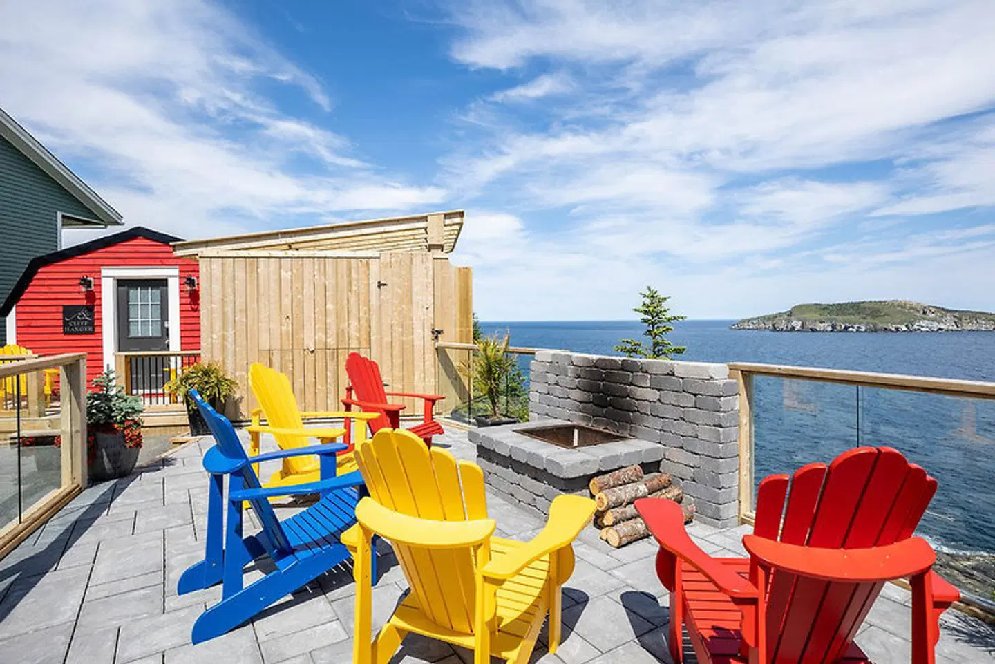 Cliffs Edge Retreat Terrasse