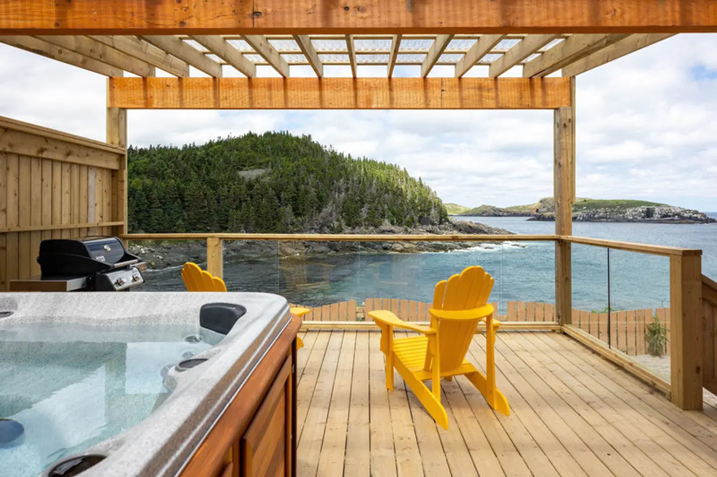 Cliffs Edge Retreat Terrasse