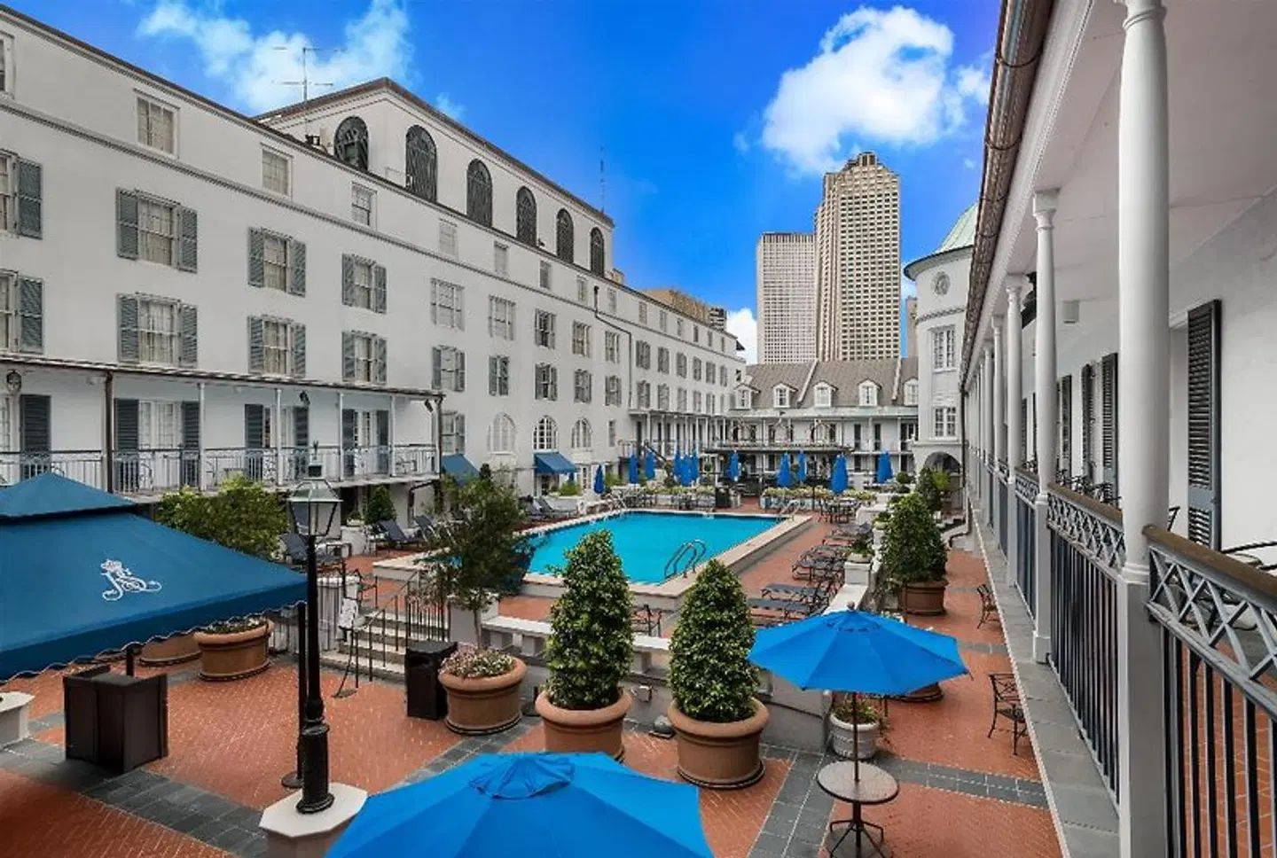 Royal Sonesta Hotel New Orleans Terrasse