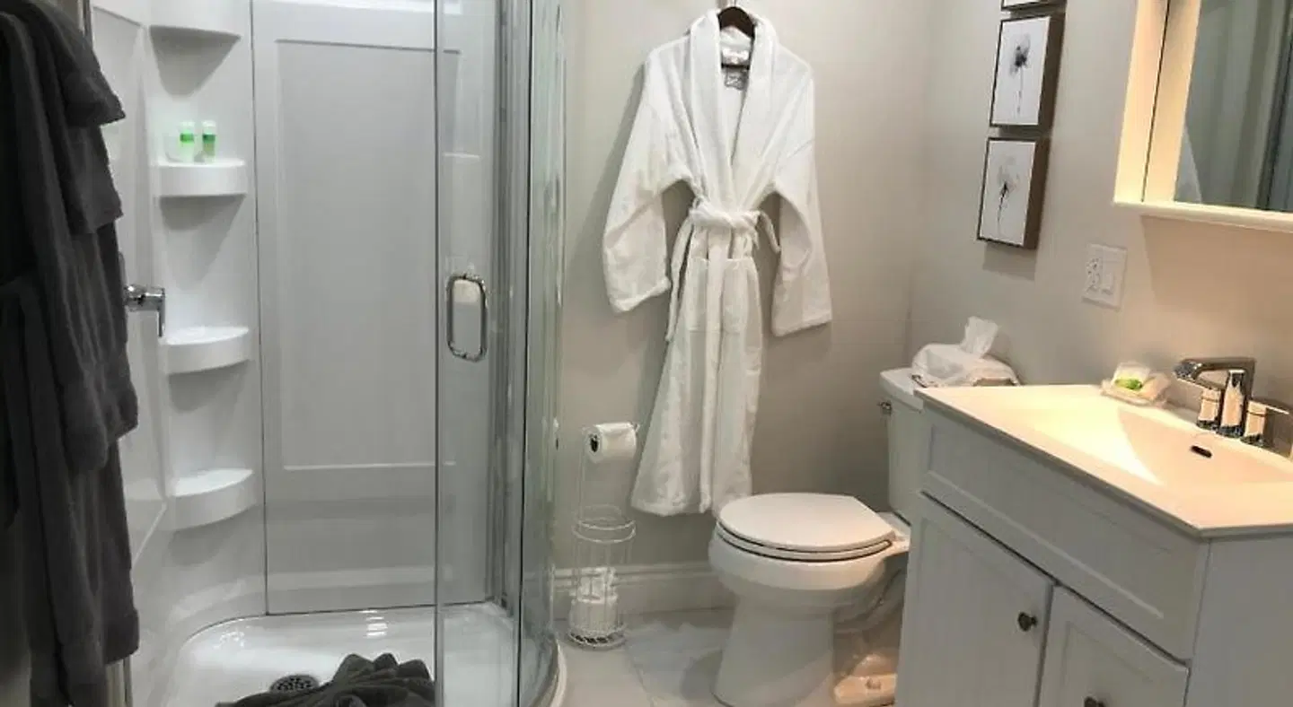 Tattingstone Inn Badezimmer