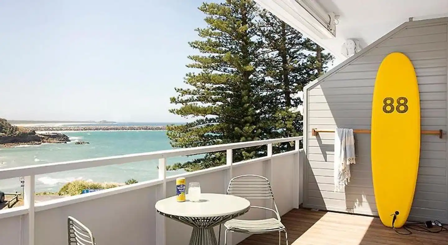 The Surf Yamba Terrasse