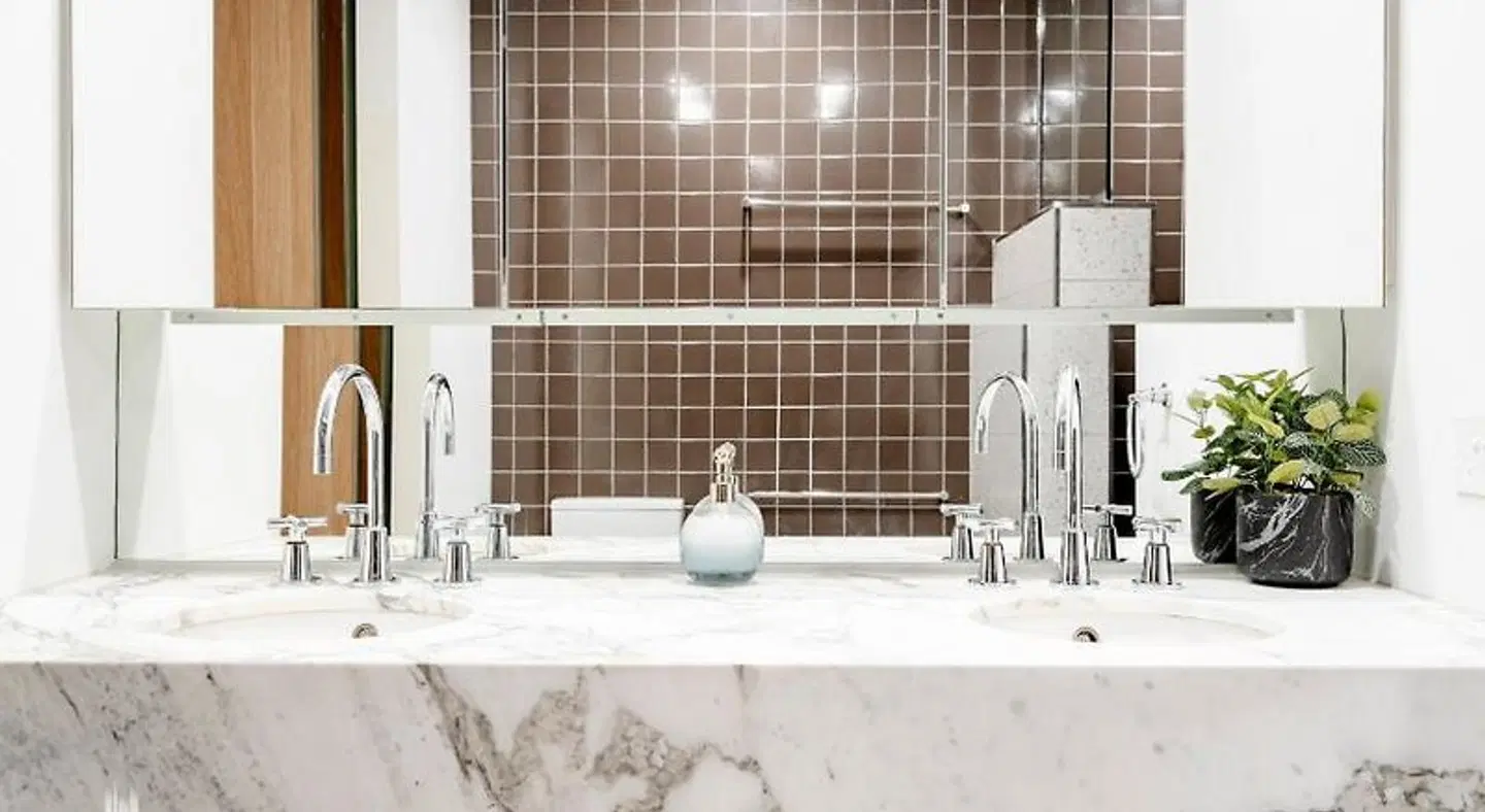 Platinum Apartments at Freshwater Place Badezimmer
