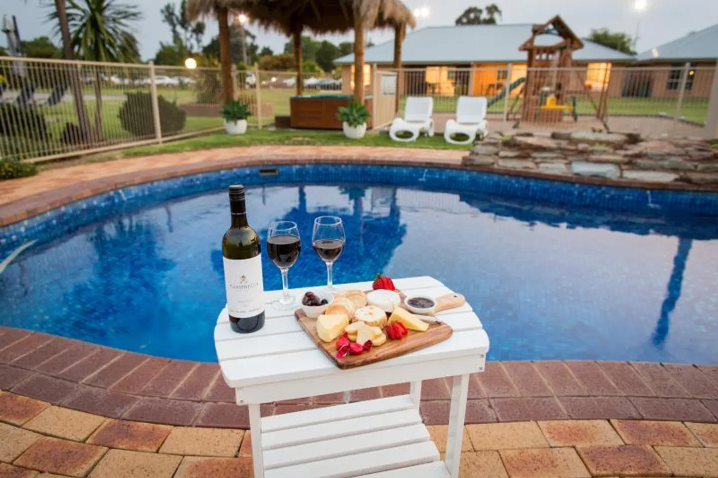 Howlong Golf Resort Terrasse