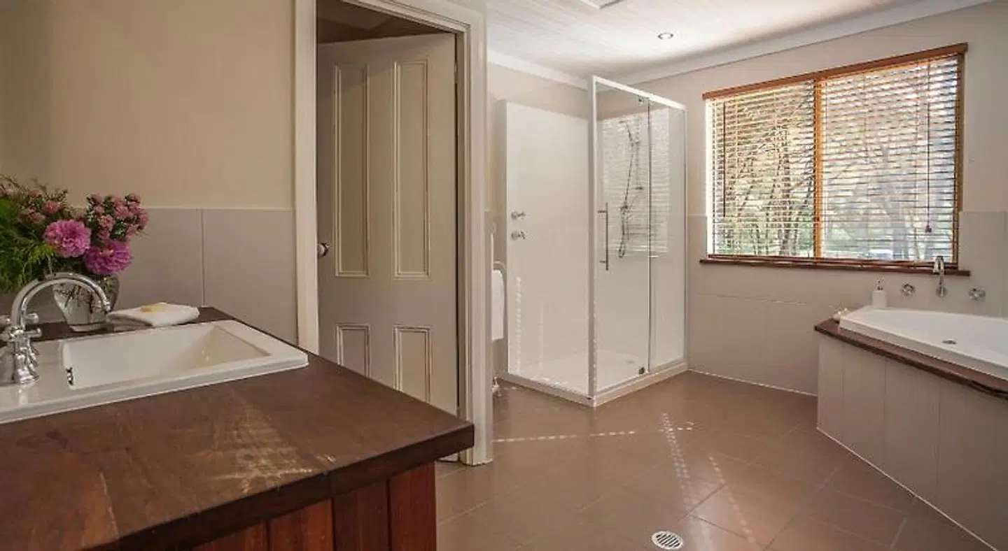 William Bay Cottages Badezimmer