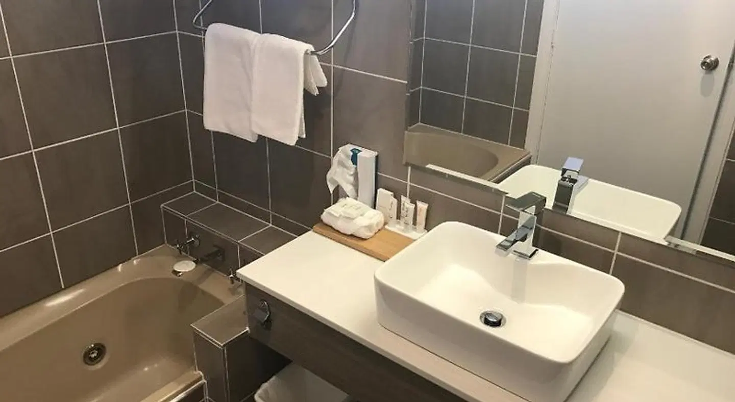 Acacia Motor Lodge Badezimmer