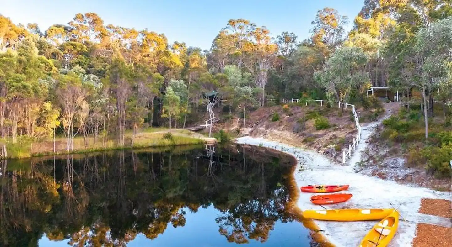 Donnelly Lakes Landschaft