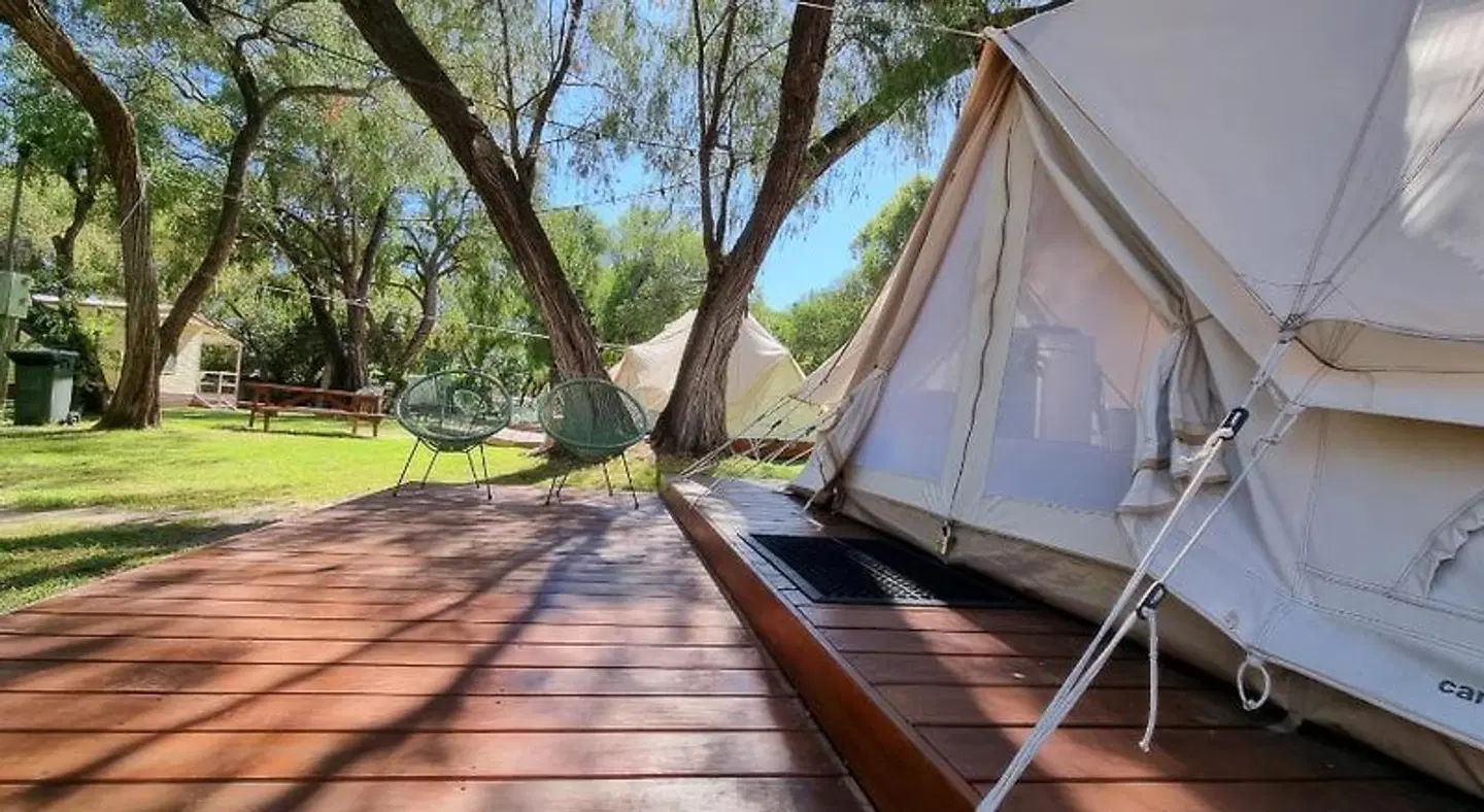 Busselton Villas and Caravan Park Terrasse