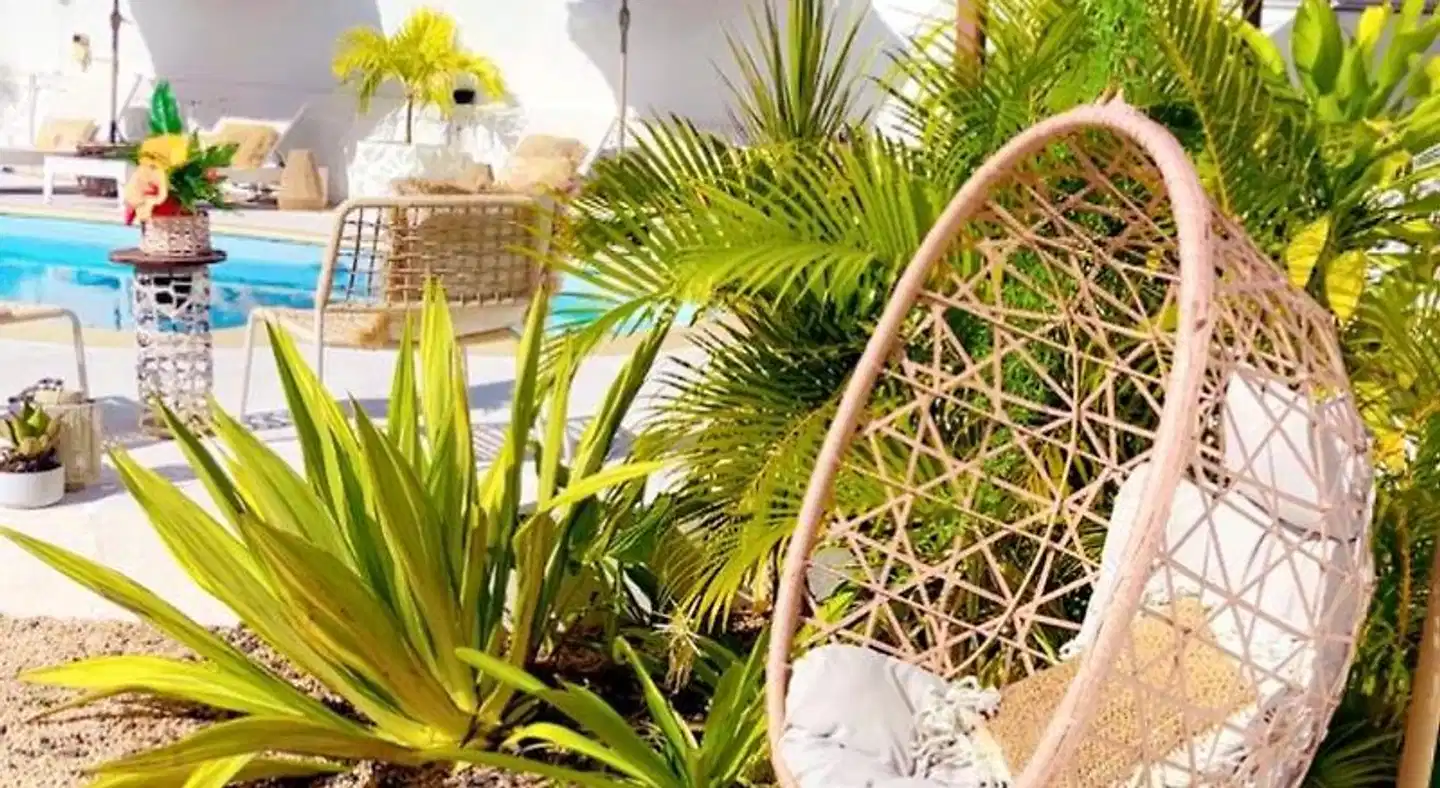 Villa Paille en Queue Garten