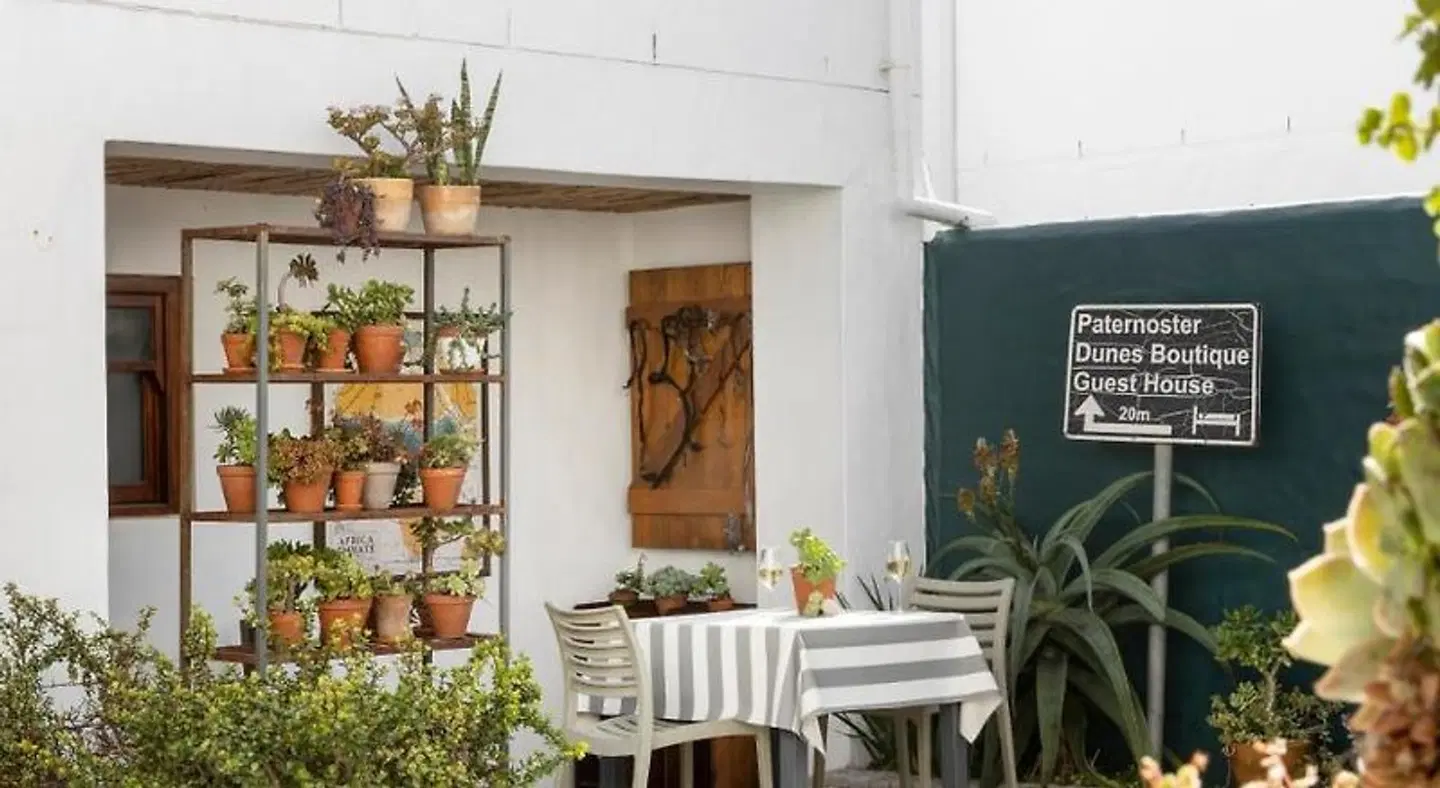 Paternoster Dunes Boutique Guest House Terrasse