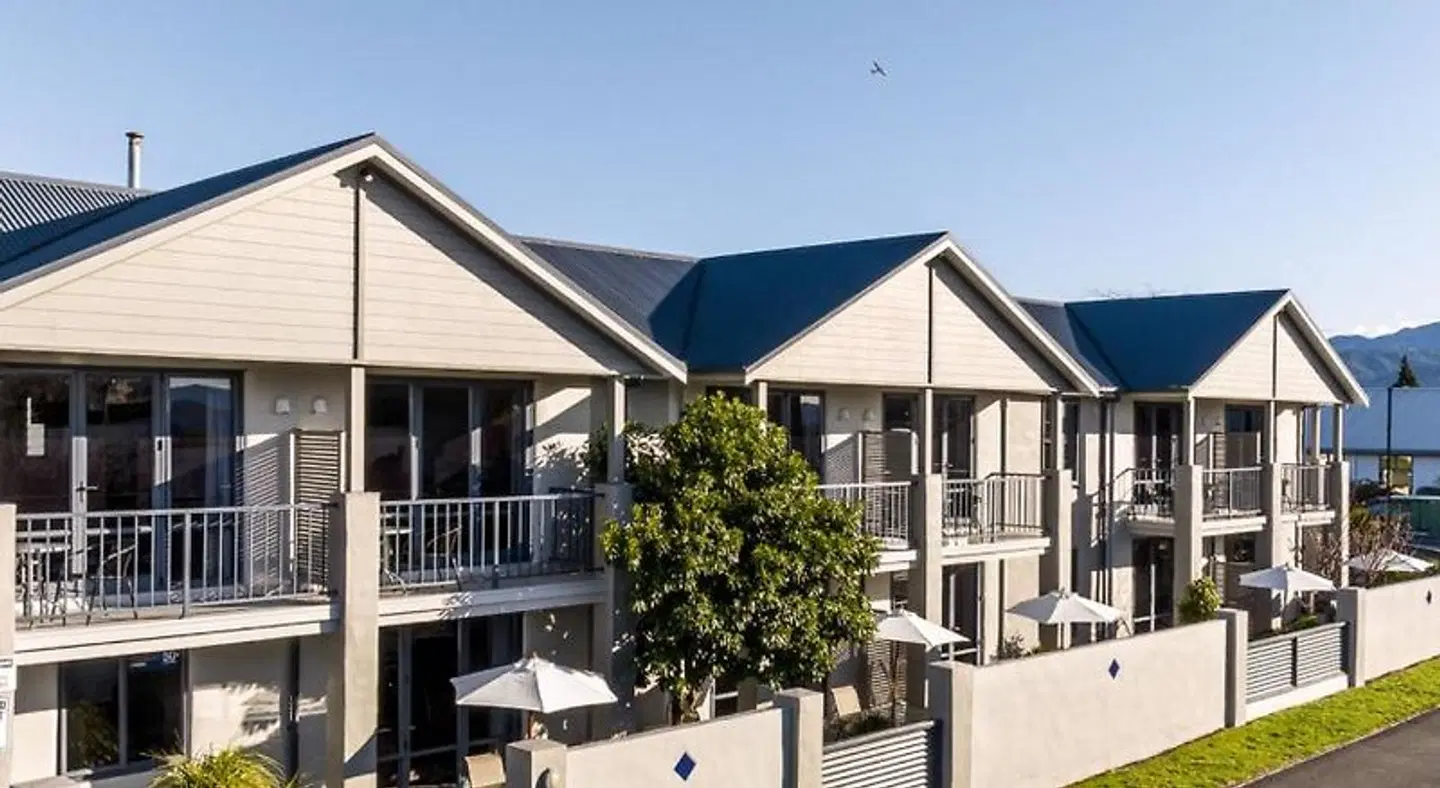 Nautilus Lodge Motel Terrasse