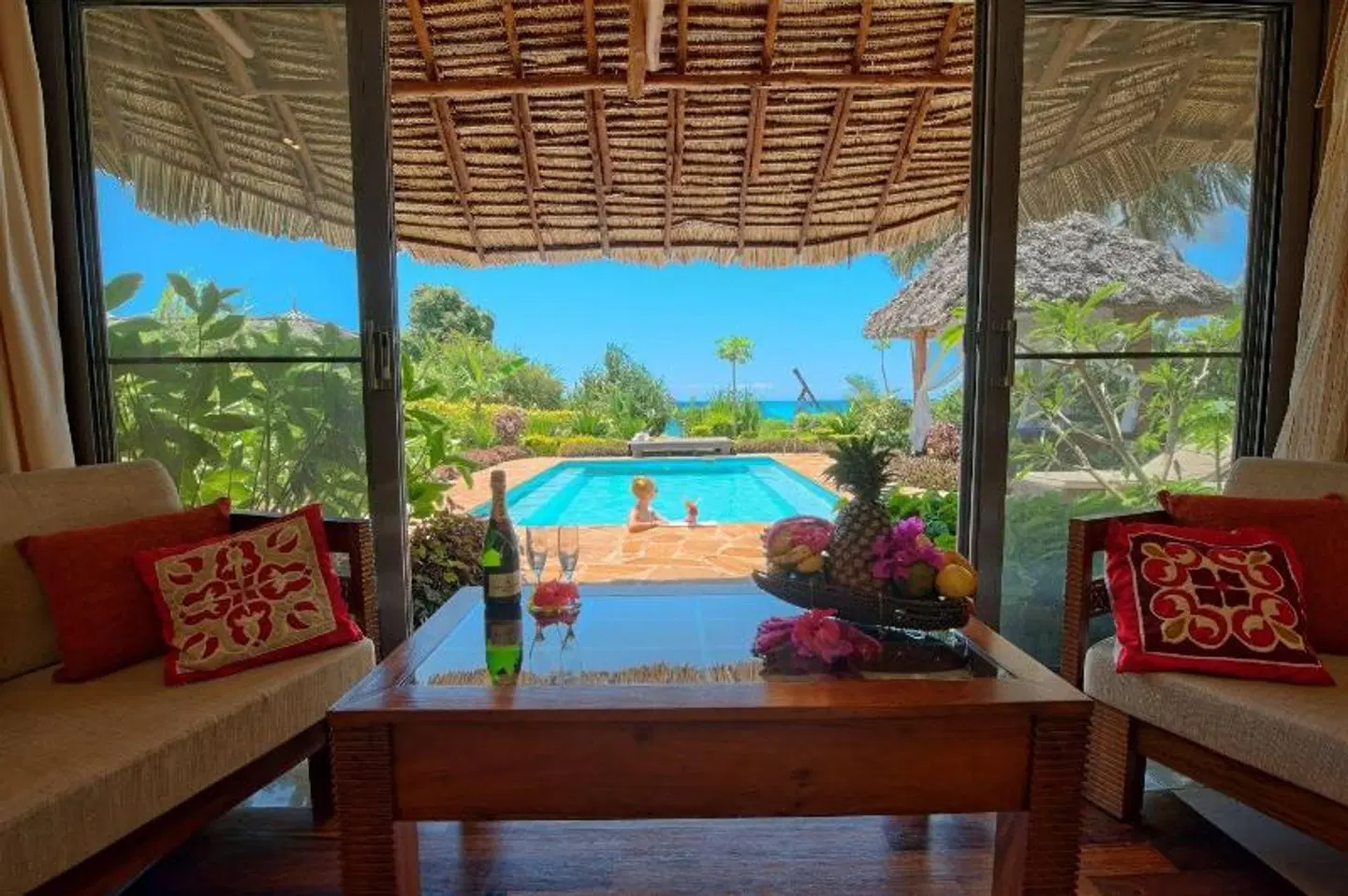 Zanzi Resort Terrasse