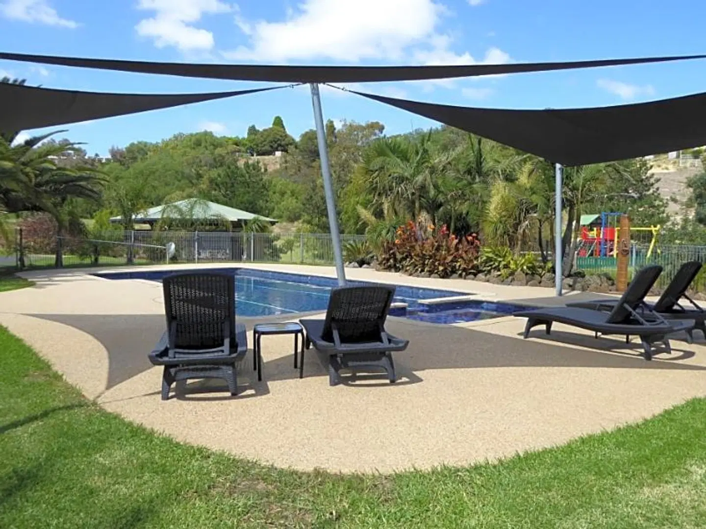 Barwon Valley Lodge Terrasse