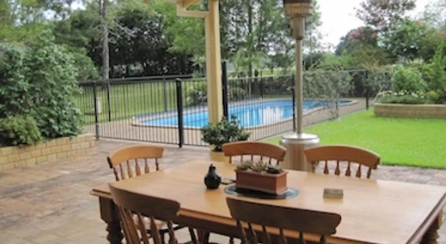 Yarrahapinni Homestead Terrasse
