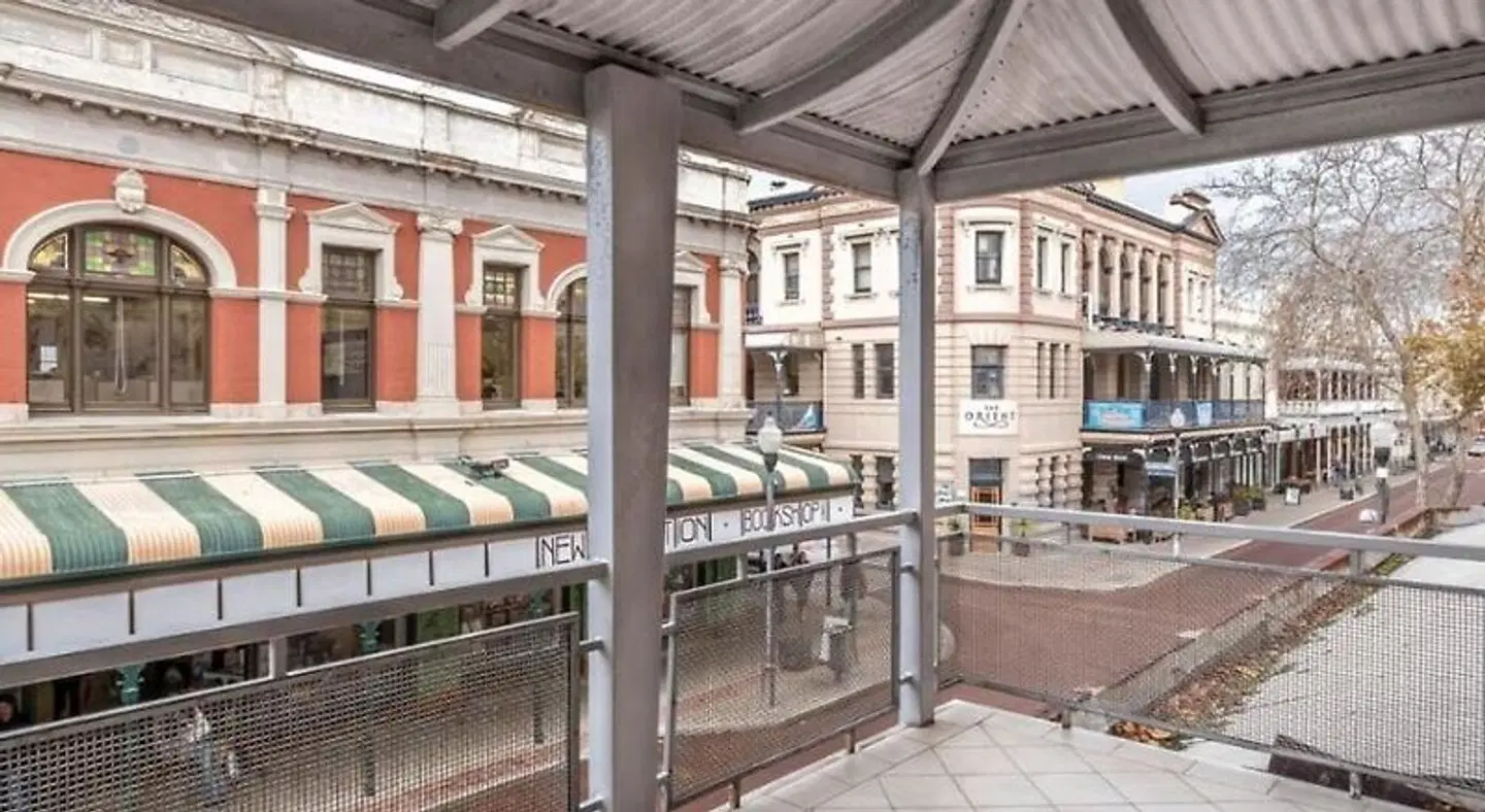 Rialto Apartments Fremantle Terrasse
