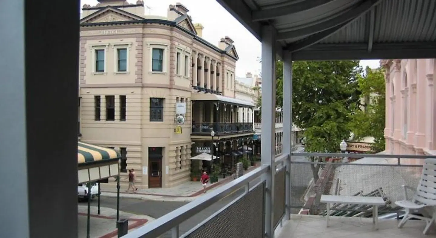 Rialto Apartments Fremantle Terrasse