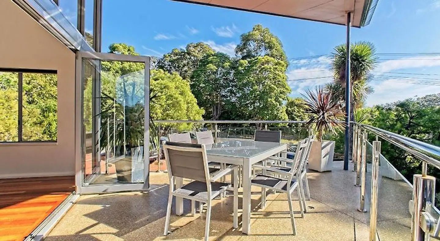 Central Avenue Apartments Terrasse