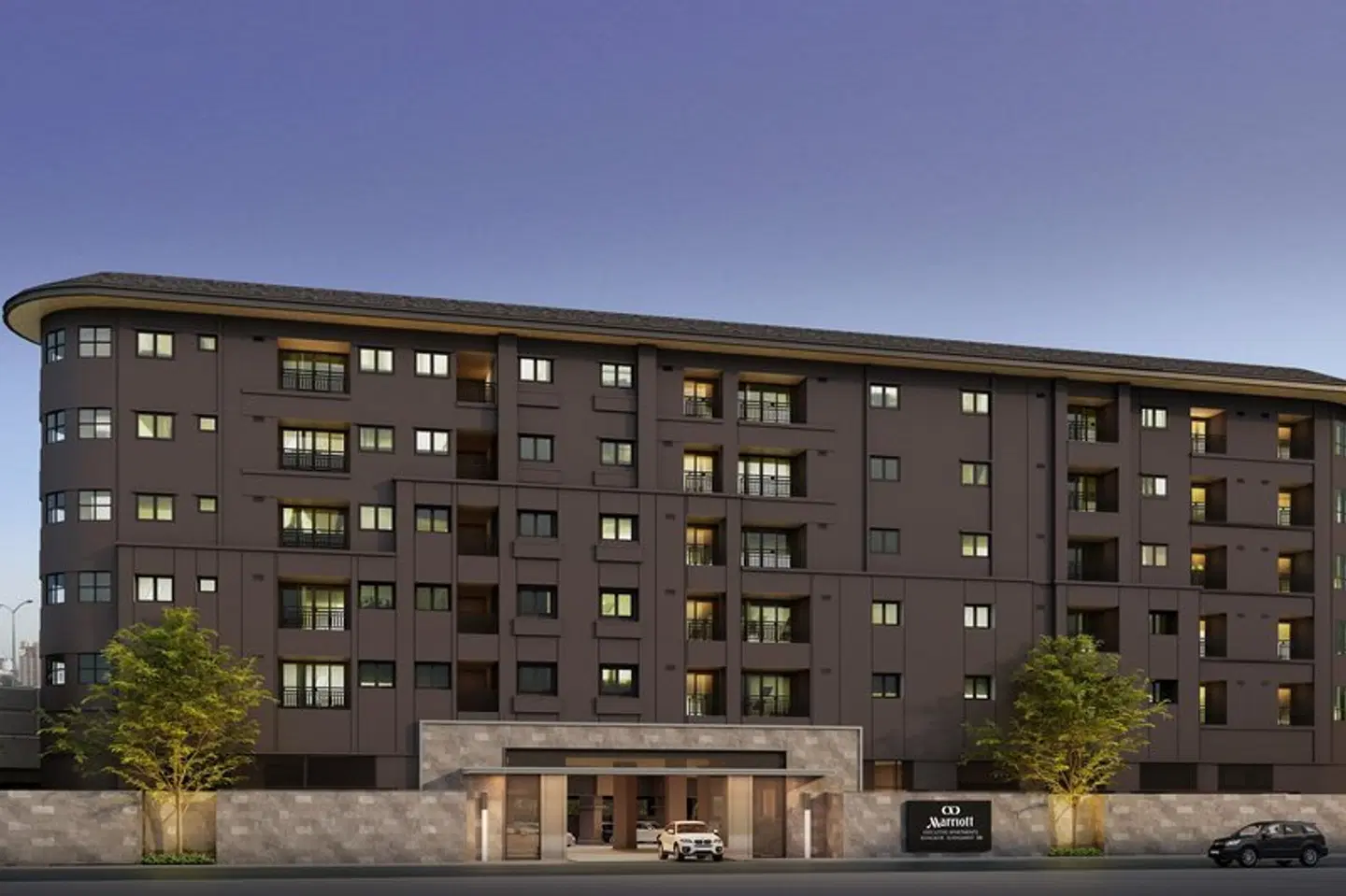 Marriott Executive Apartments Sukhumvit 50 EXTERIOR