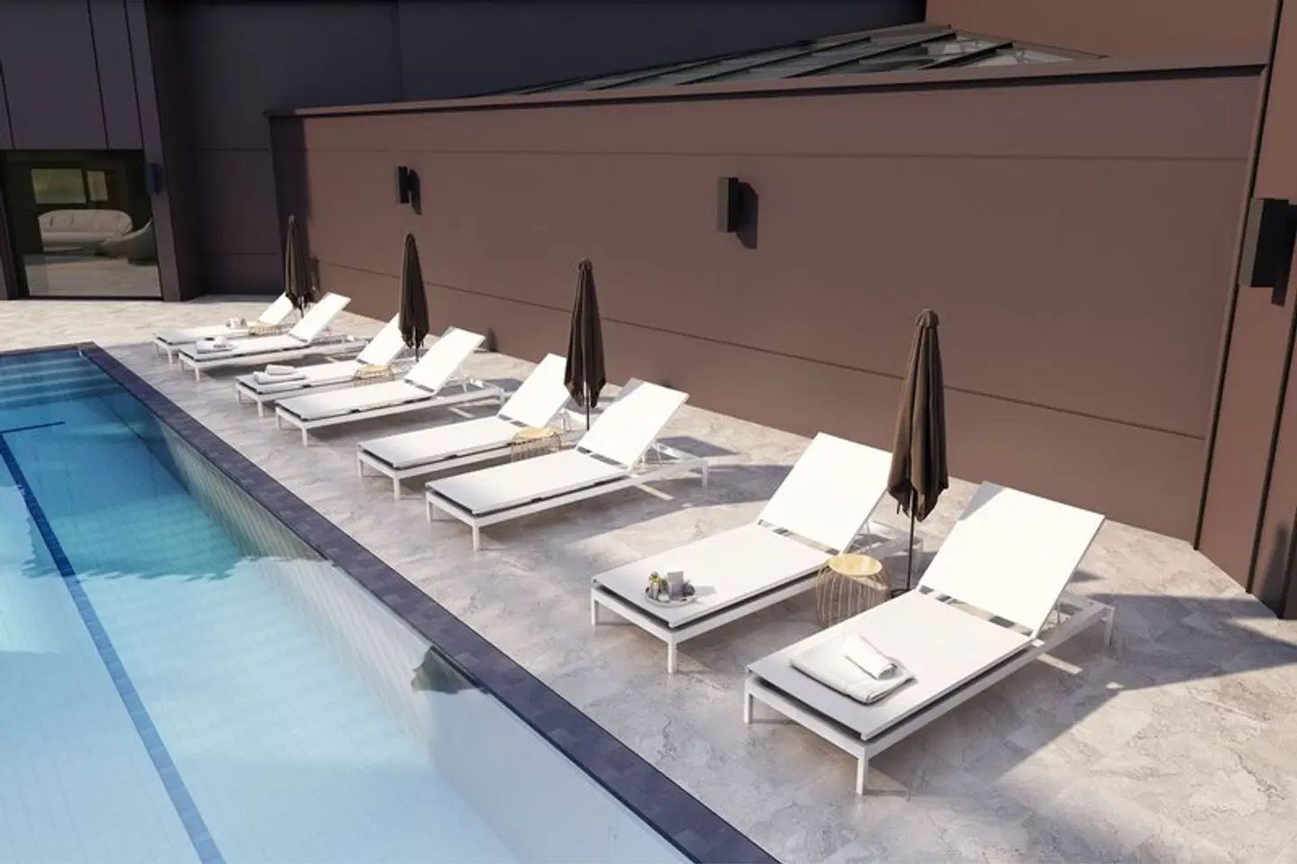 Marriott Executive Apartments Sukhumvit 50 Terrasse