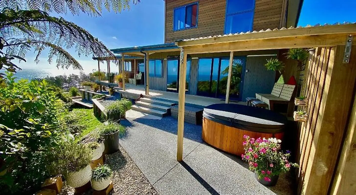 Tasman Sea Retreat Terrasse
