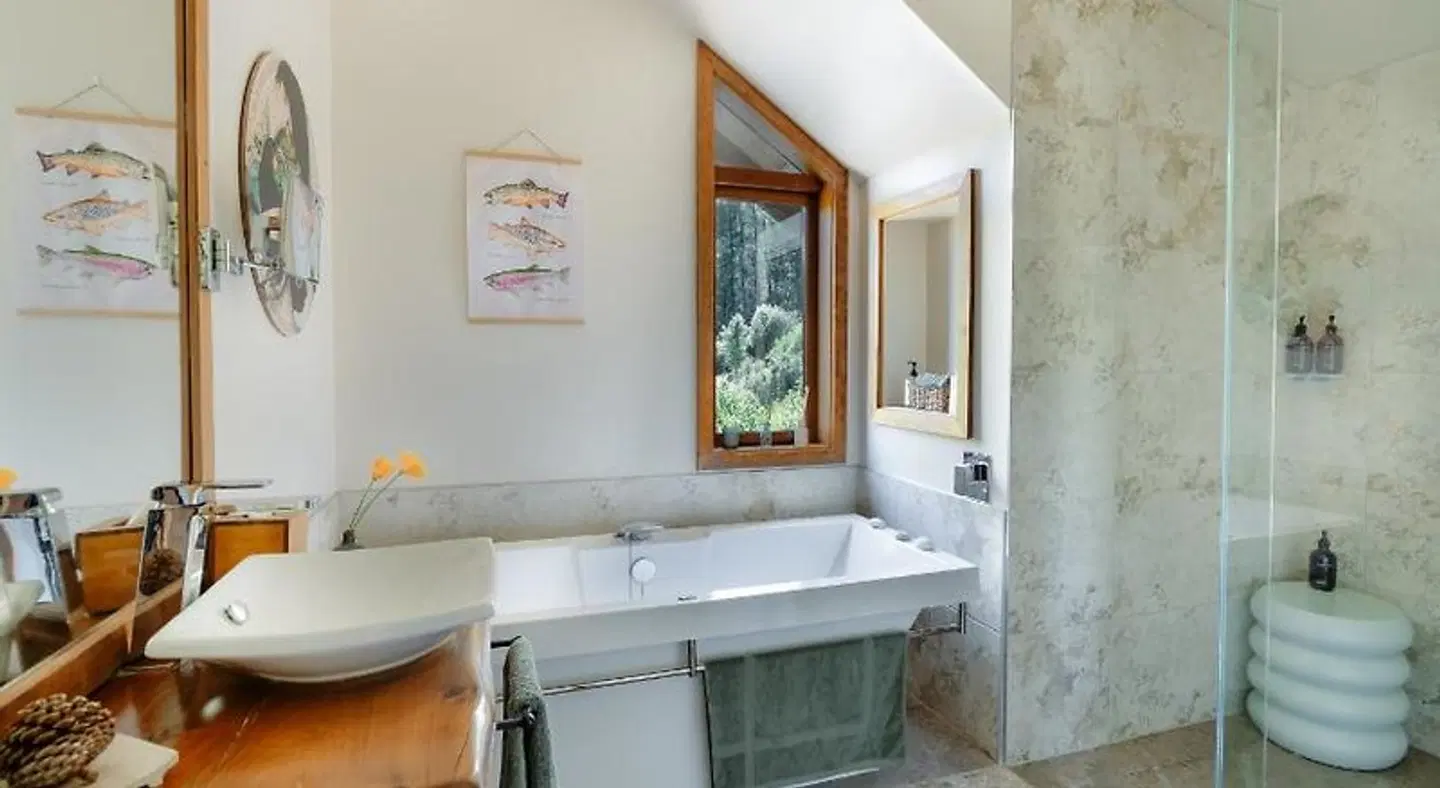 Stonefly Lodge Badezimmer