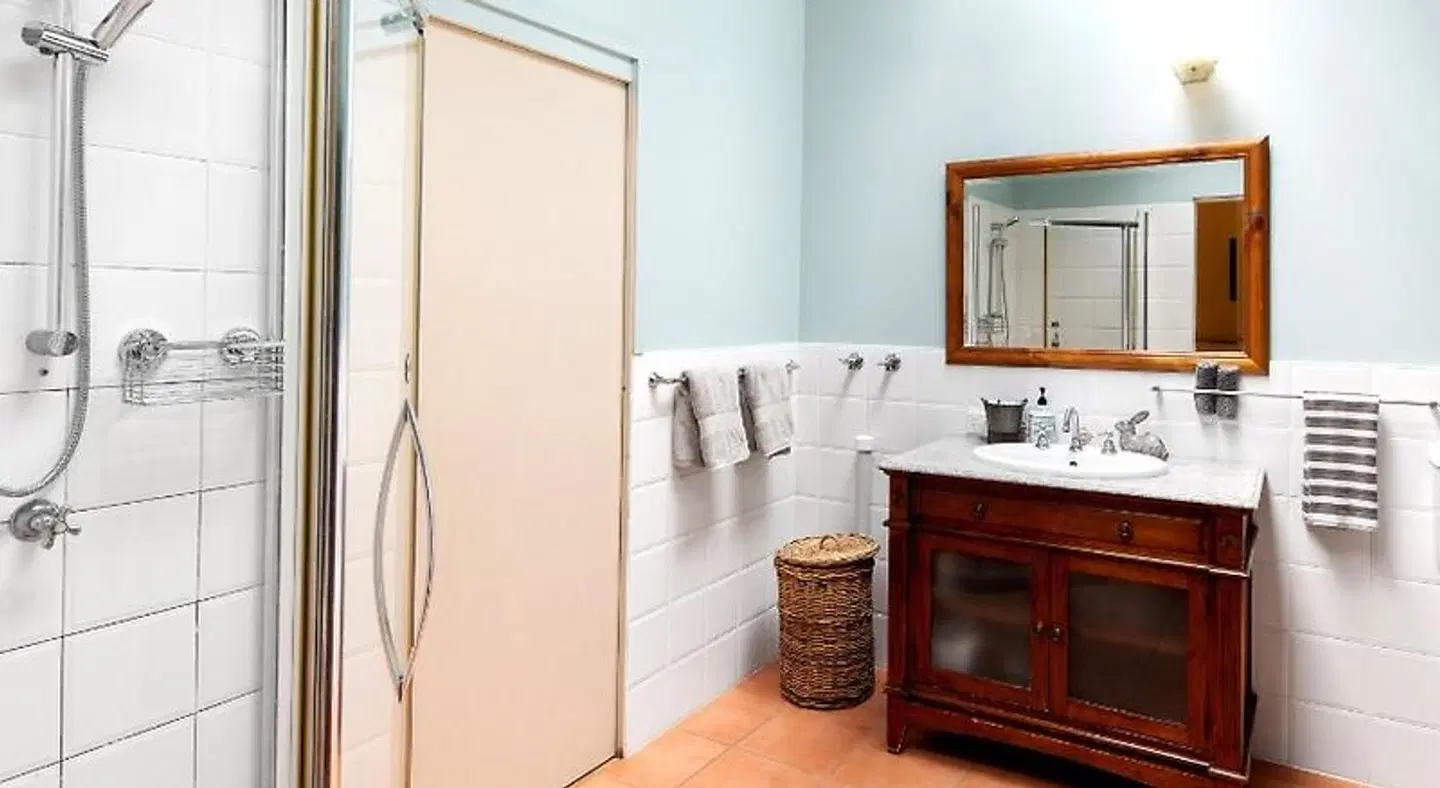 Rosecliffe Boutique Farm Cottages Badezimmer