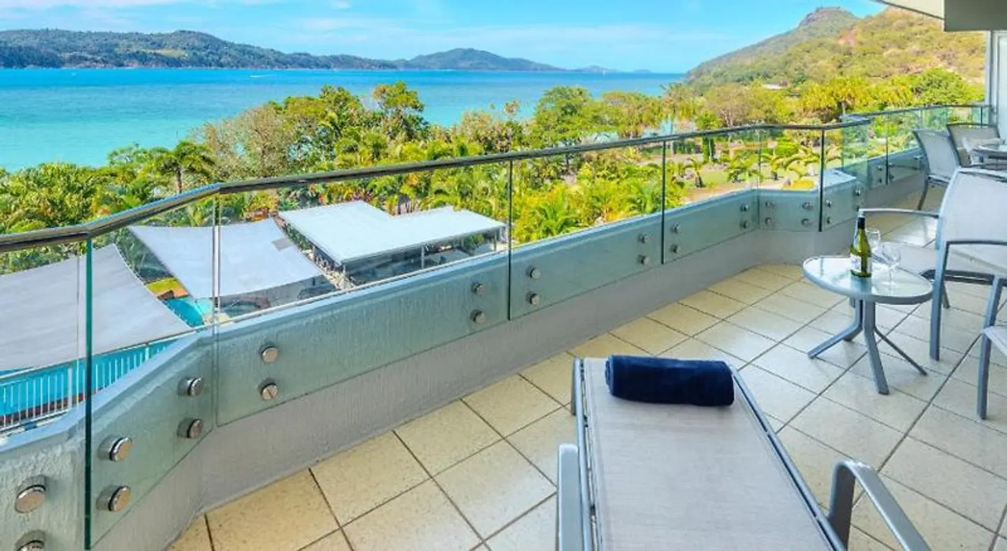 Hibiscus Apartments Terrasse