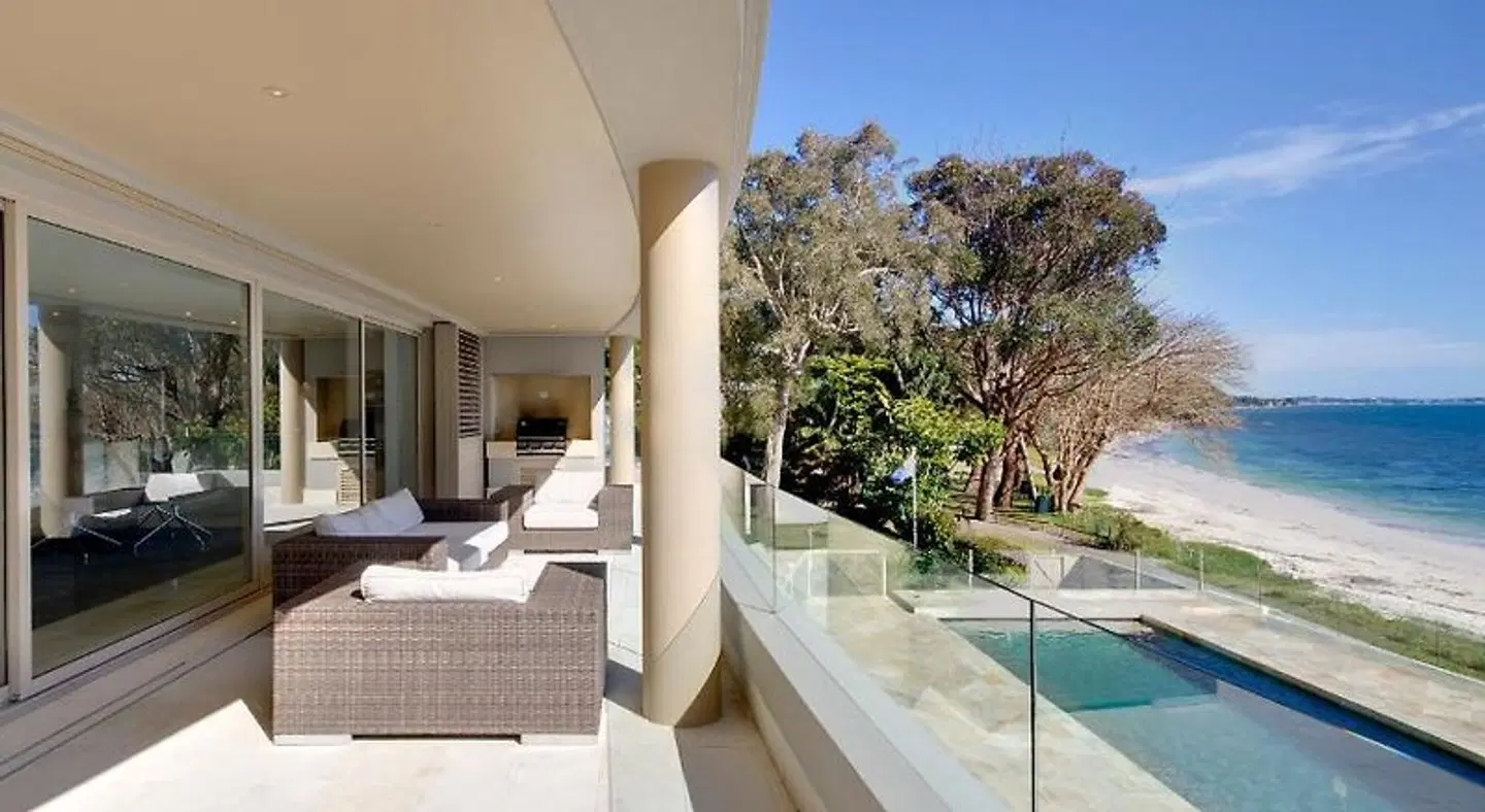 Amarna Luxury Beach Resort Terrasse