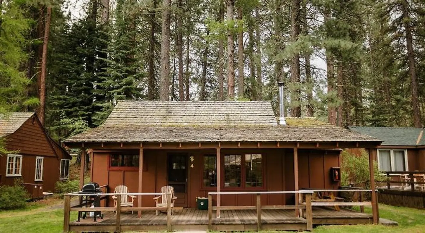 Lake Creek Lodge Terrasse
