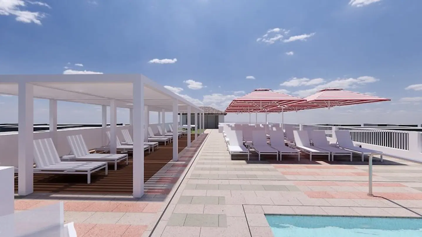 Olde Naples Hotel Terrasse