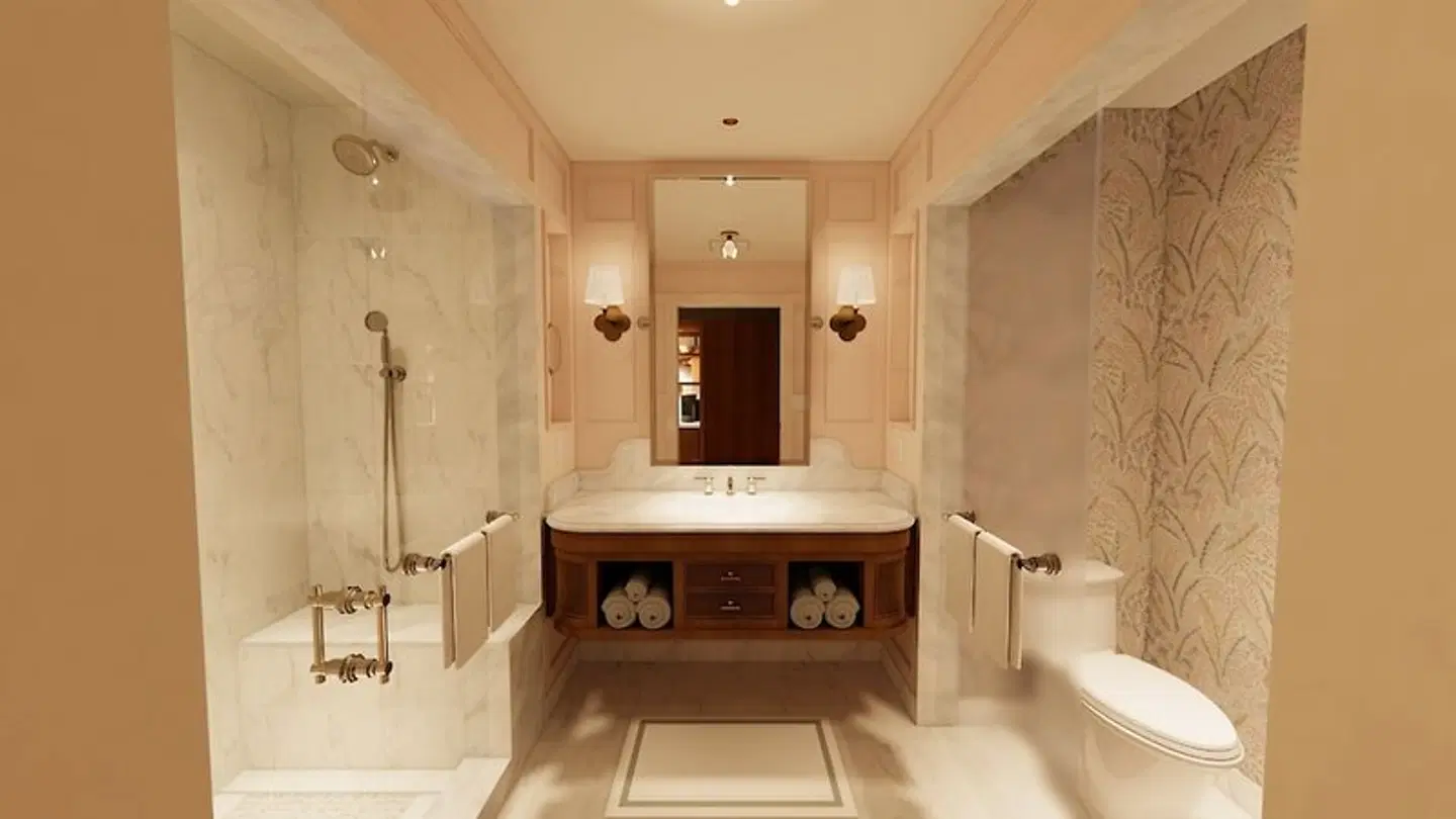 Olde Naples Hotel Badezimmer
