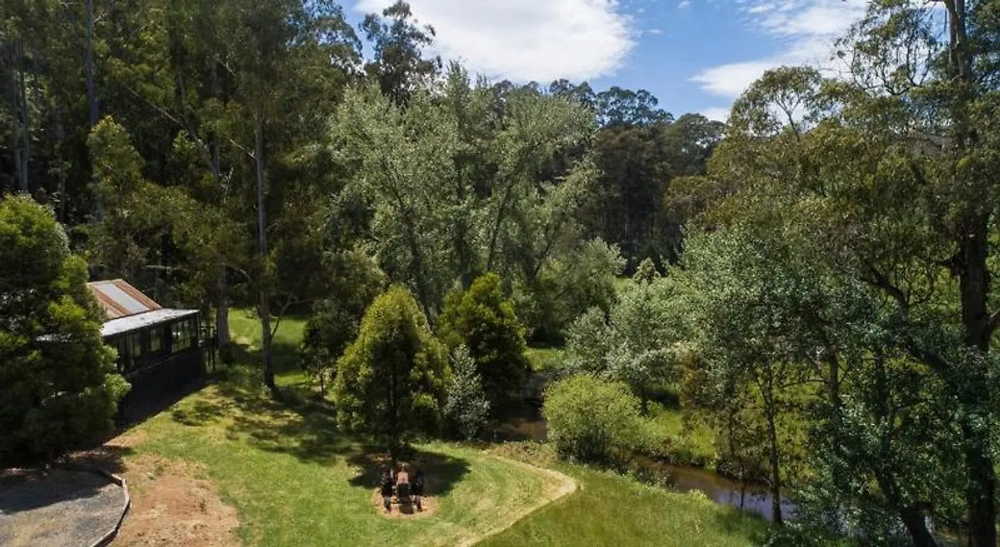 Toorongo River Chalets Garten