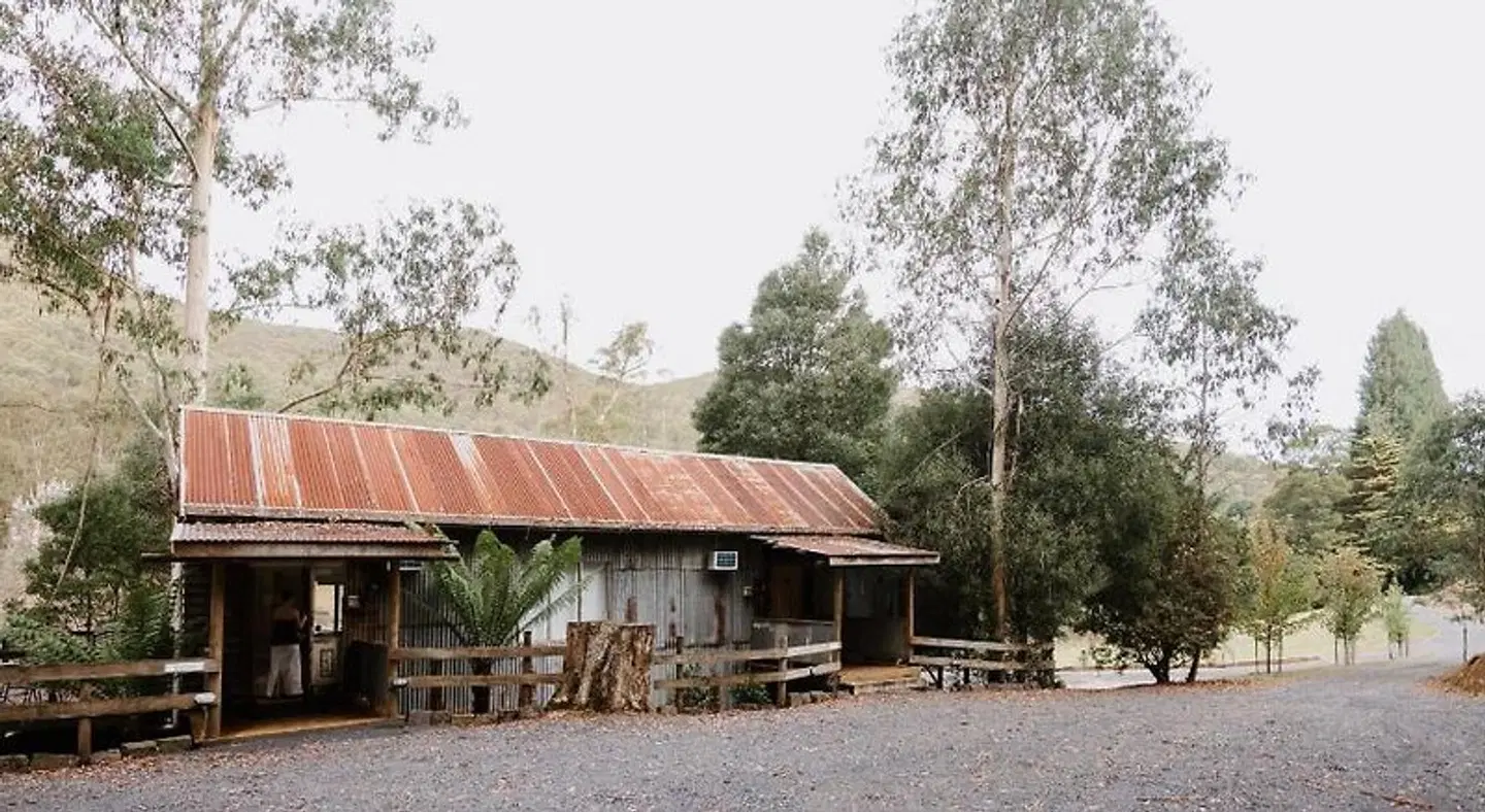 Toorongo River Chalets Terrasse