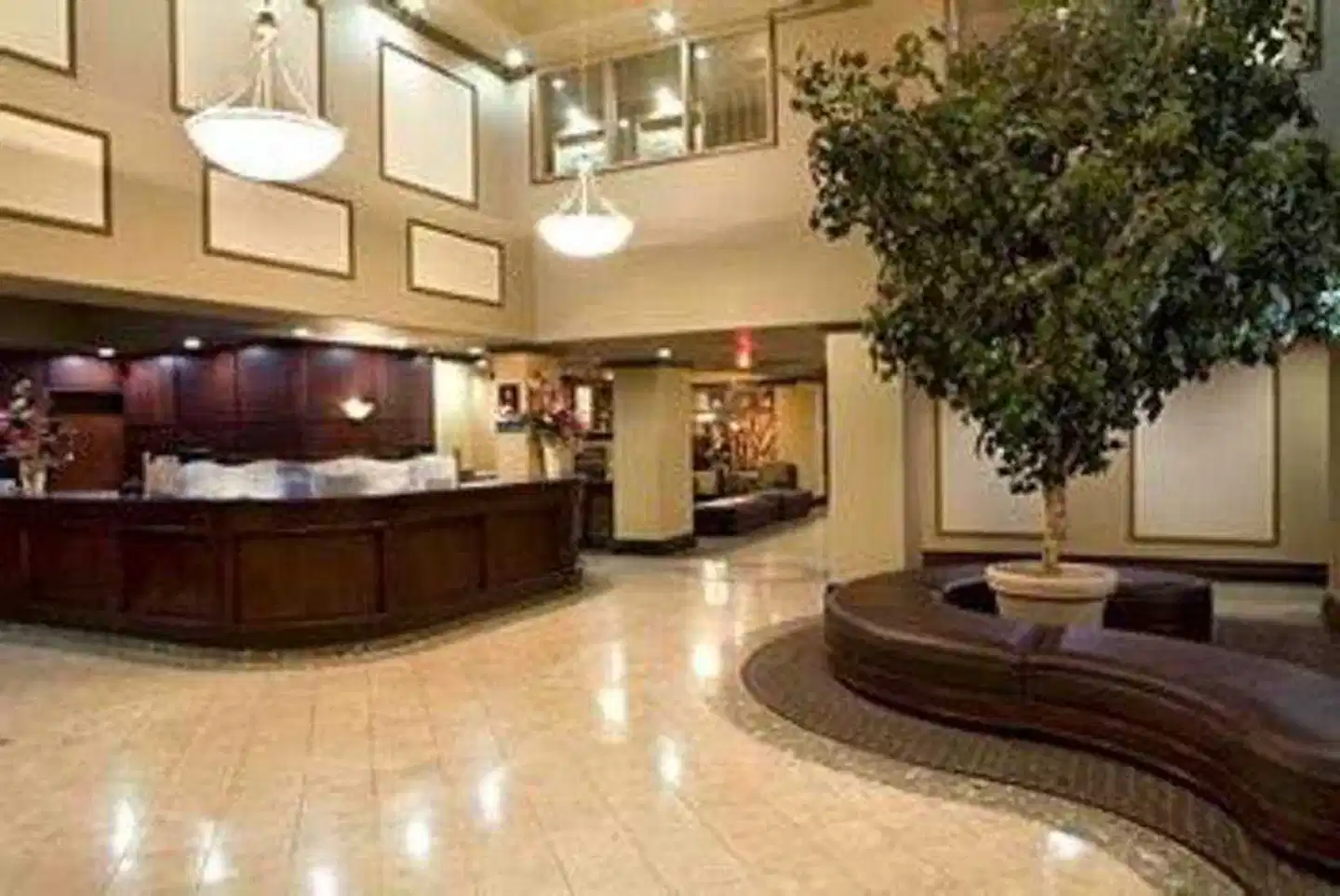 Sandman Hotel Vancouver Airport Lobby
