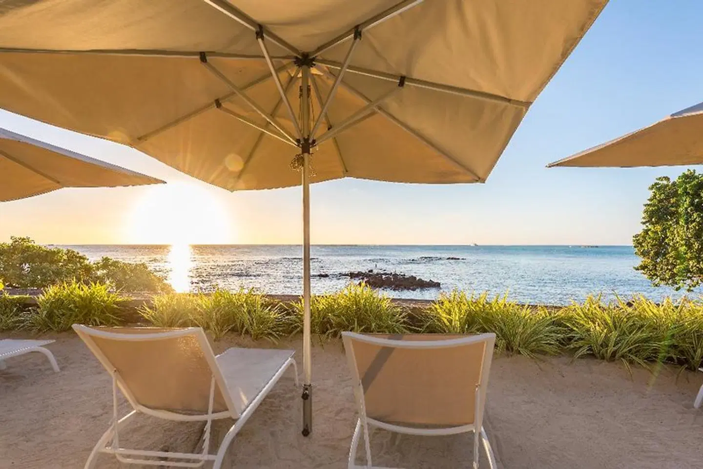 Mon Choisy Beach Resort Terrasse