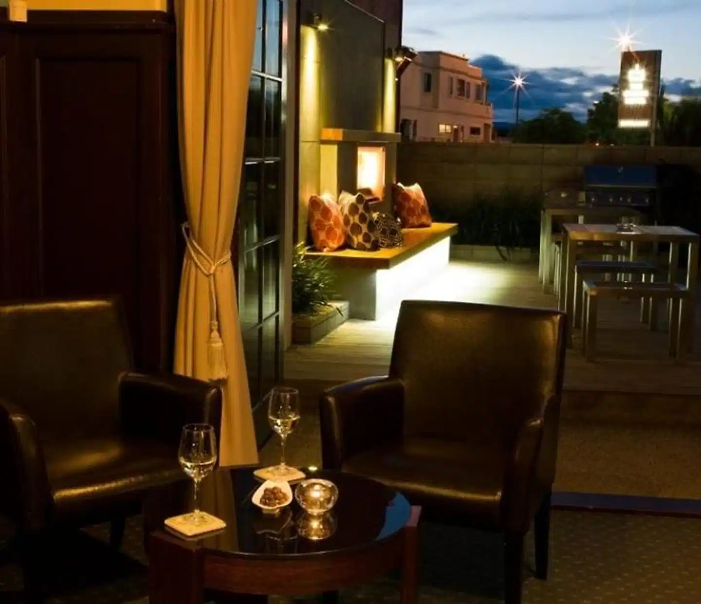 The Crown Hotel Terrasse