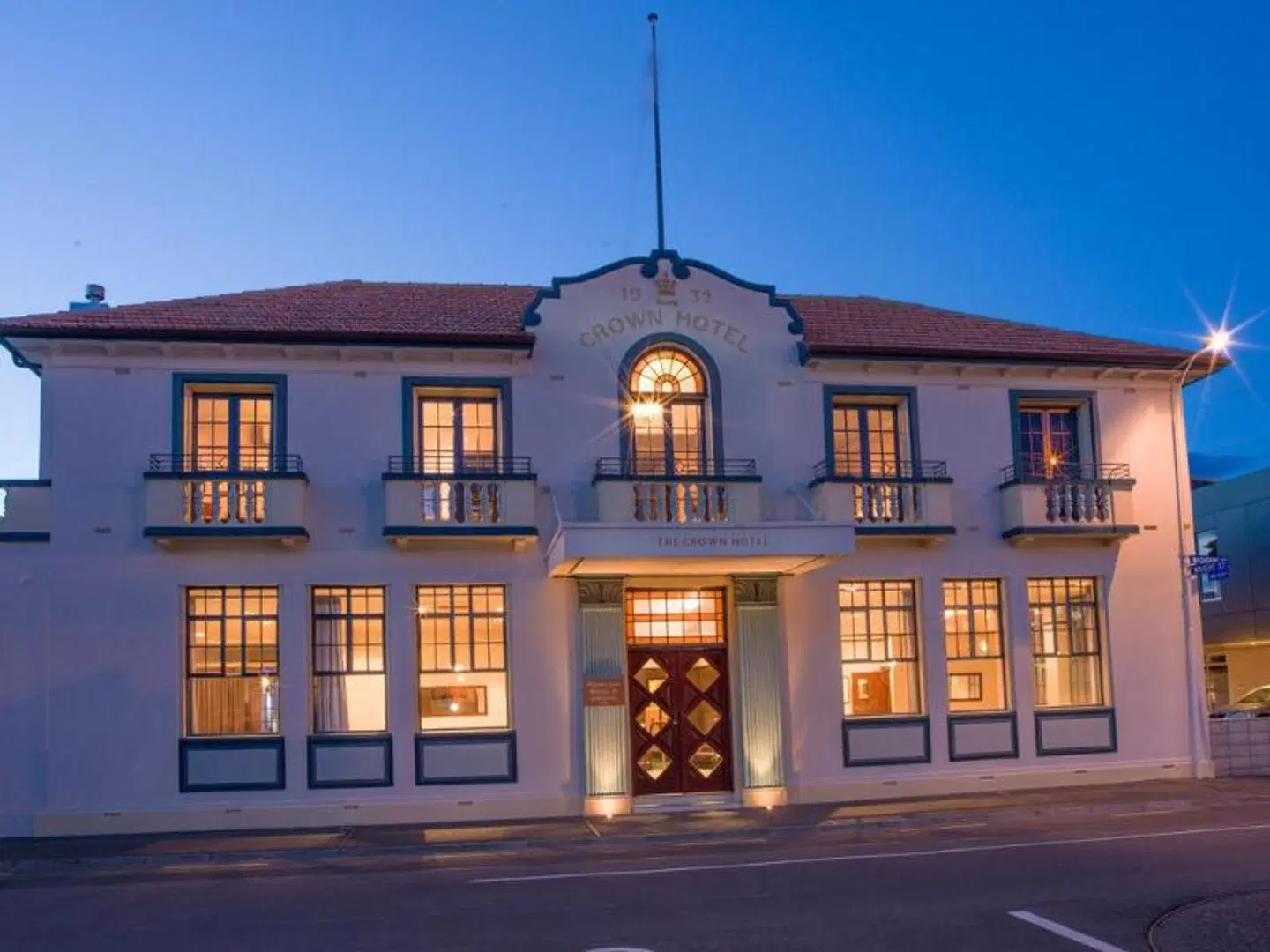 The Crown Hotel Aussenansicht