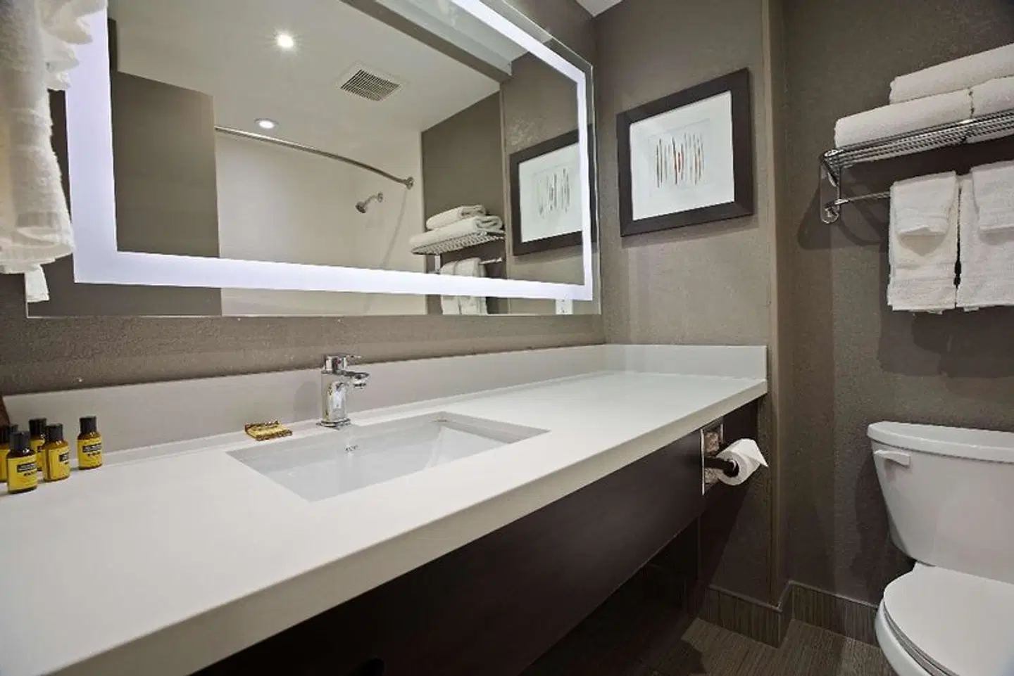 Best Western Plus Executive Inn Badezimmer