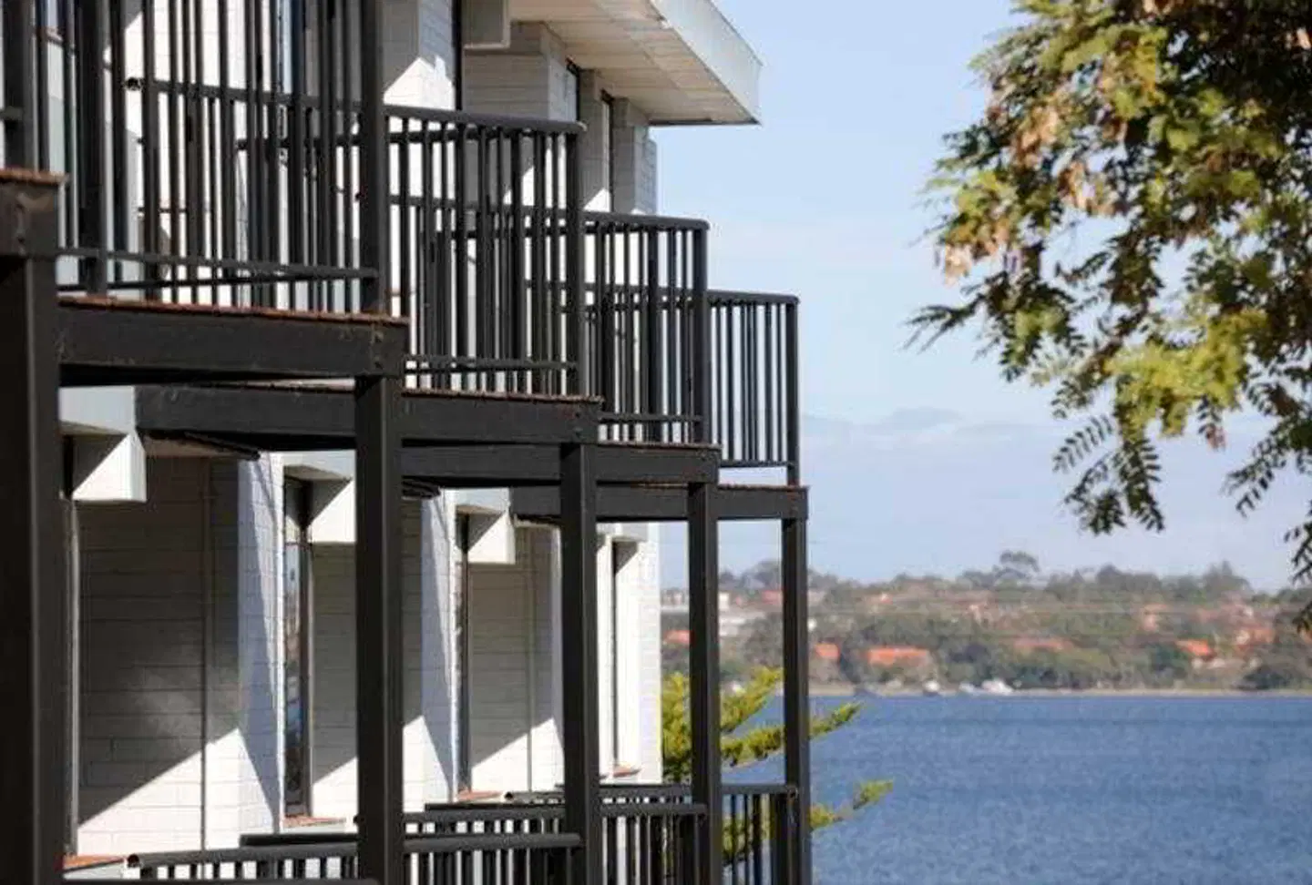 Assured Waterside Apartments Terrasse