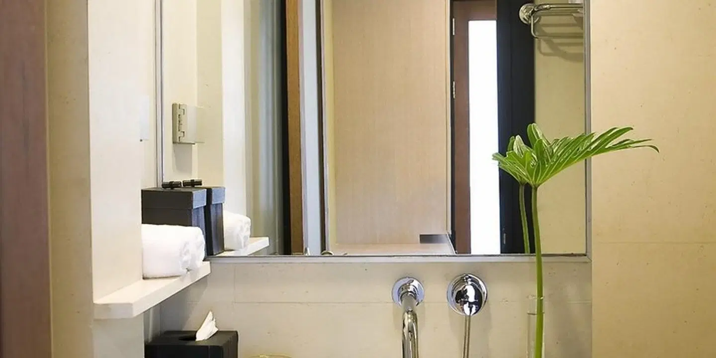 U Inchantree Kanchanaburi Badezimmer