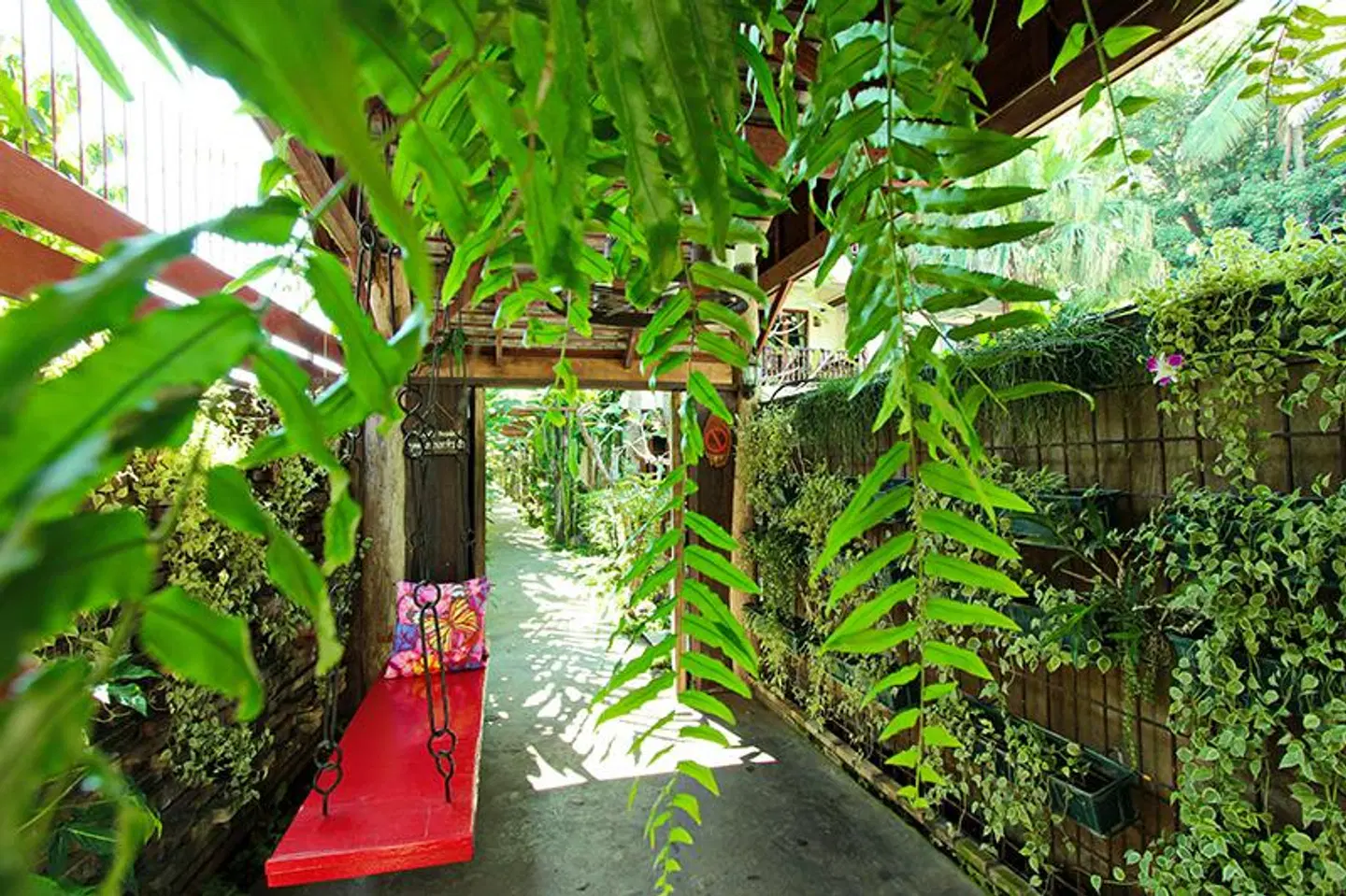 Shewe Wana Suite Resort Garten