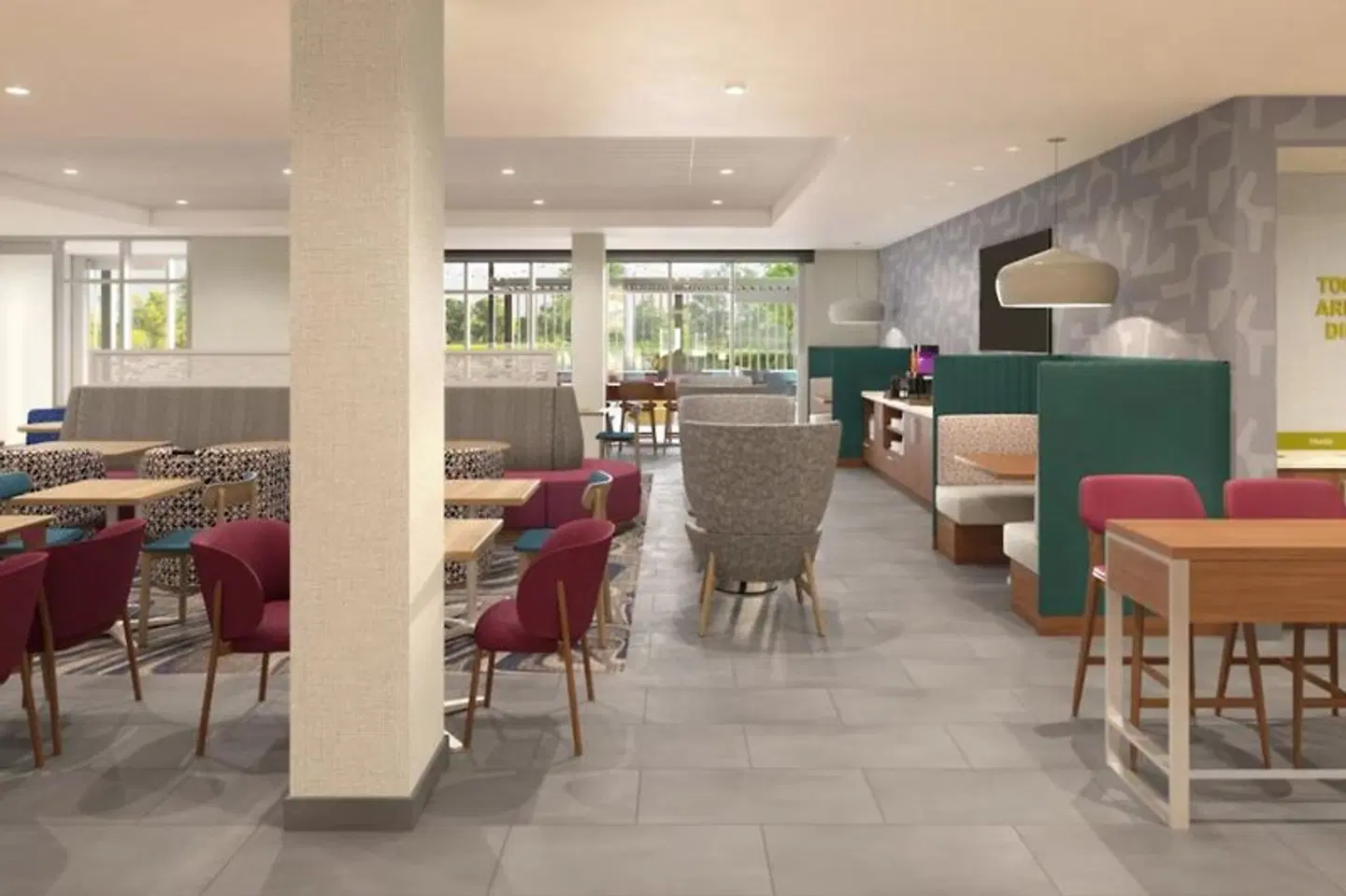 Home2 Suites by Hilton Capitol Heights Washington DC Restaurant