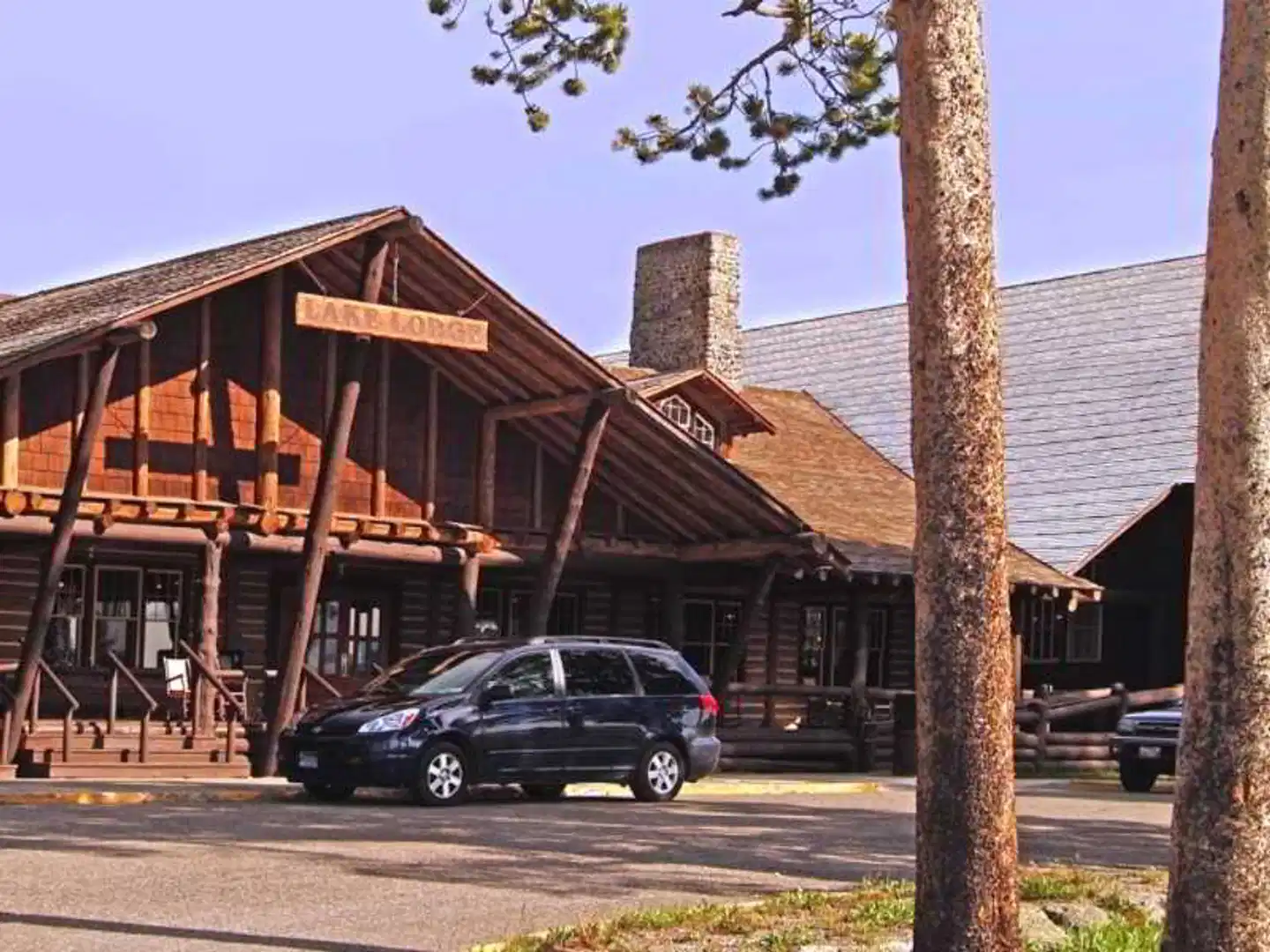 Lake Lodge Cabins Terrasse