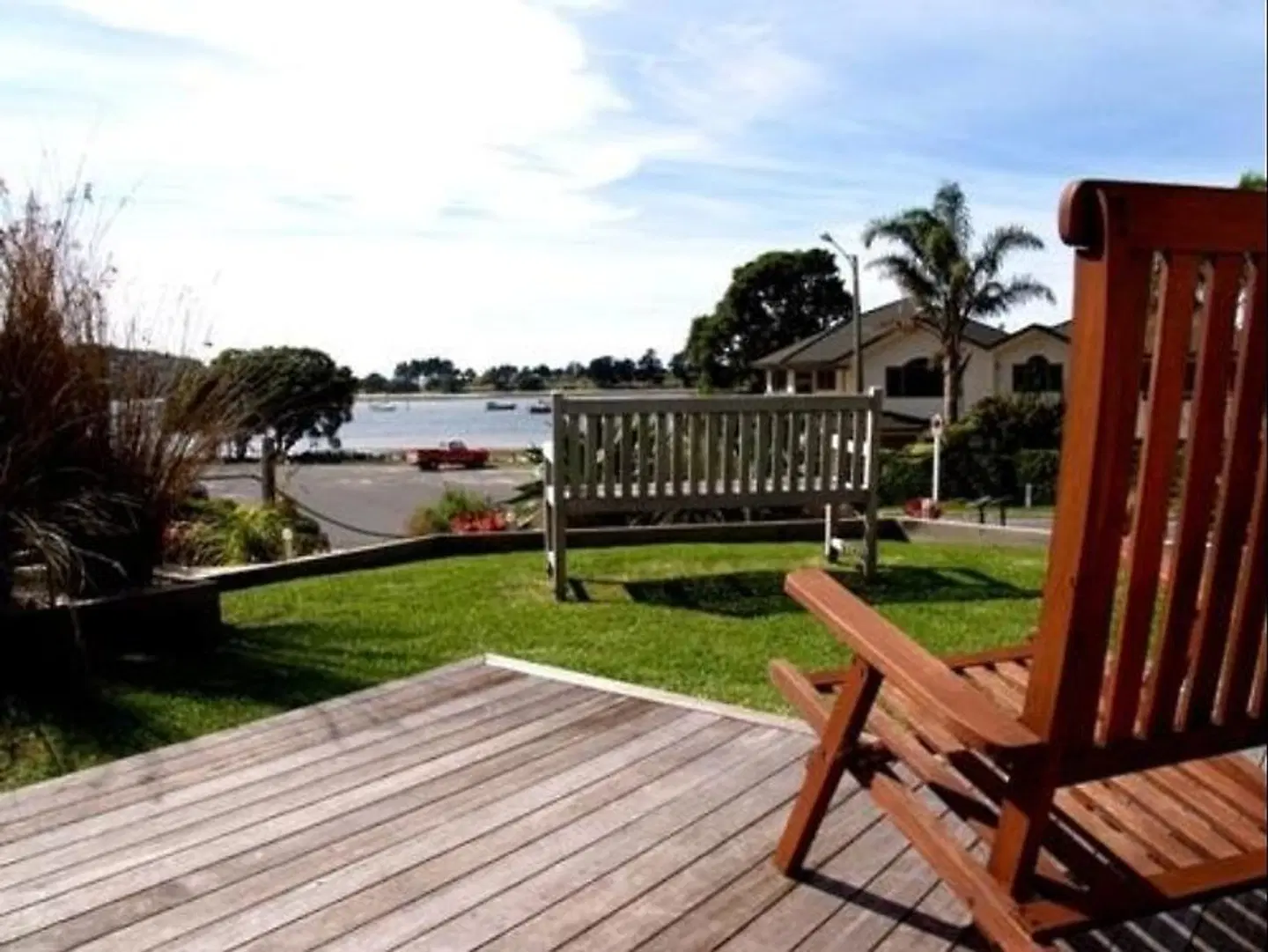 Tairua Shores Motel Terrasse