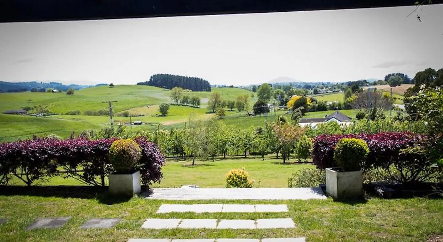 Waitomo Orchard Estate B&B Garten