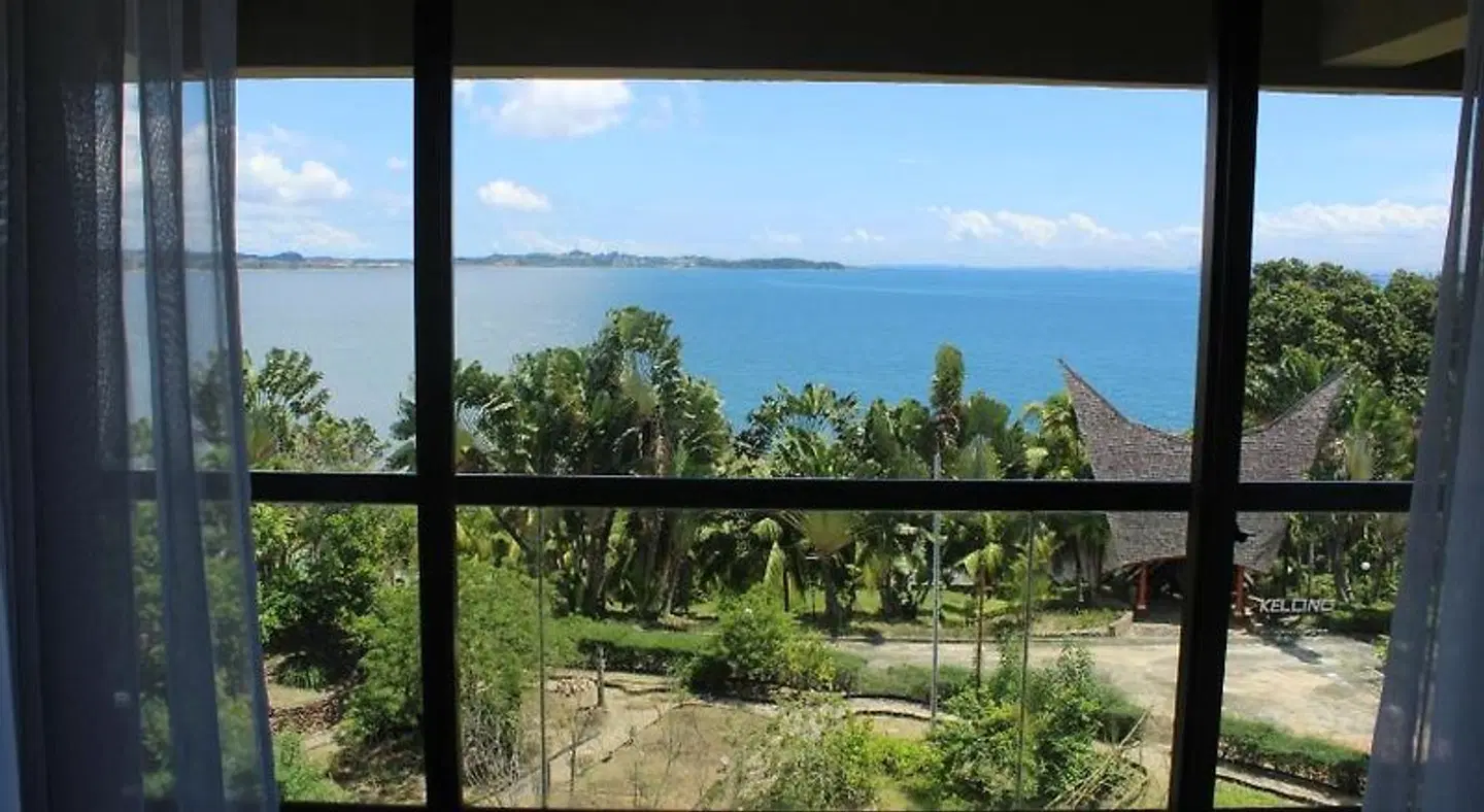 Batam View Beach Resort Terrasse