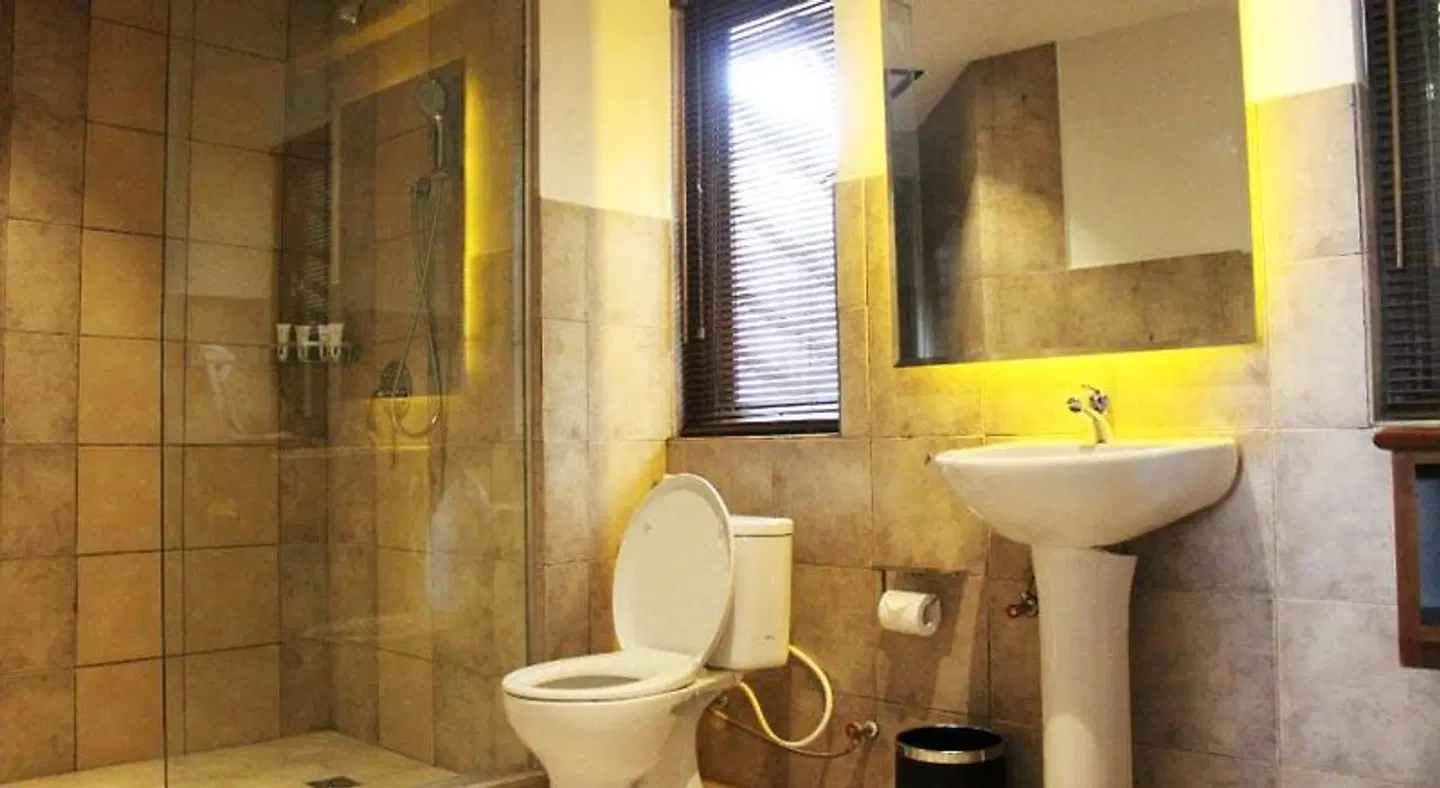 Batam View Beach Resort Badezimmer